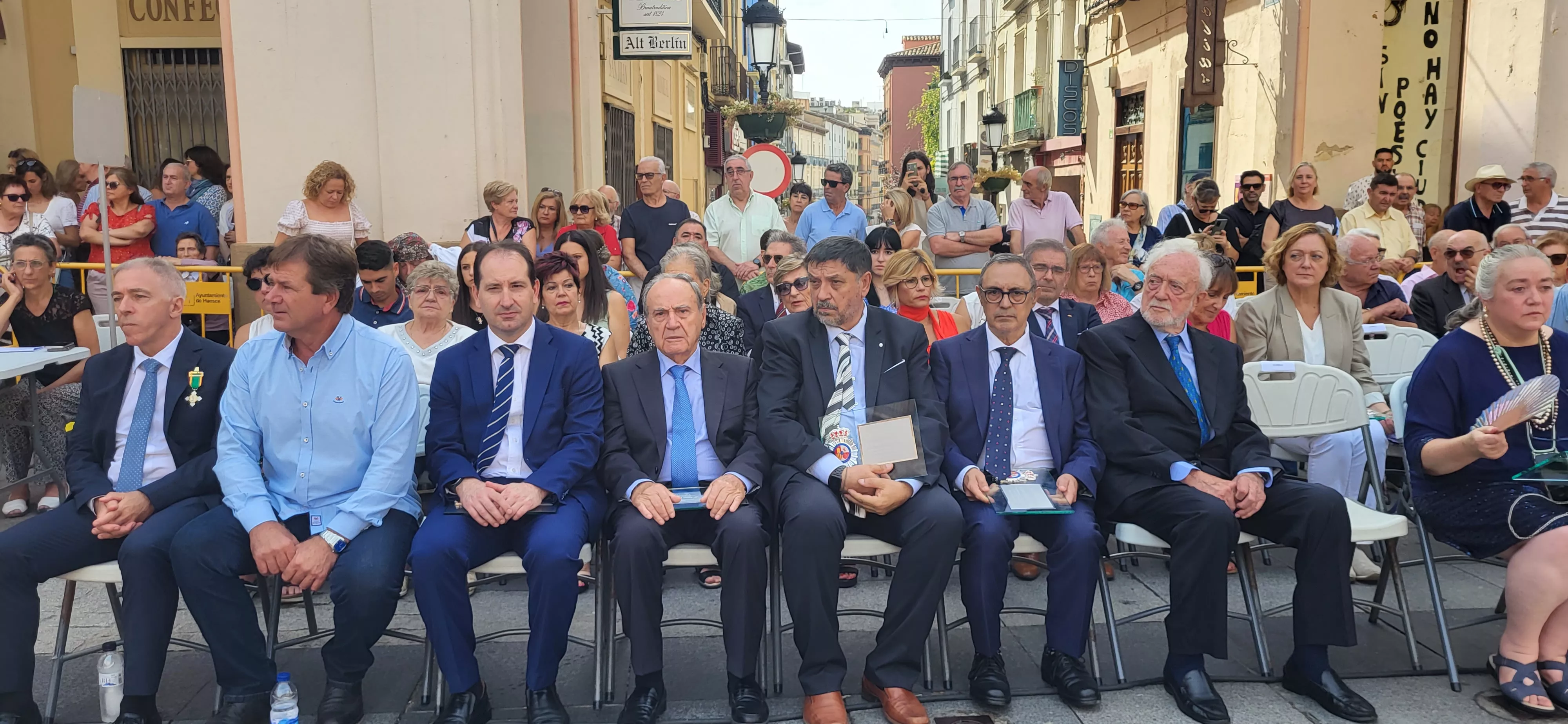 Festividad patronal de la Policía Nacional en Huesca. Foto: Mercedes Manterola