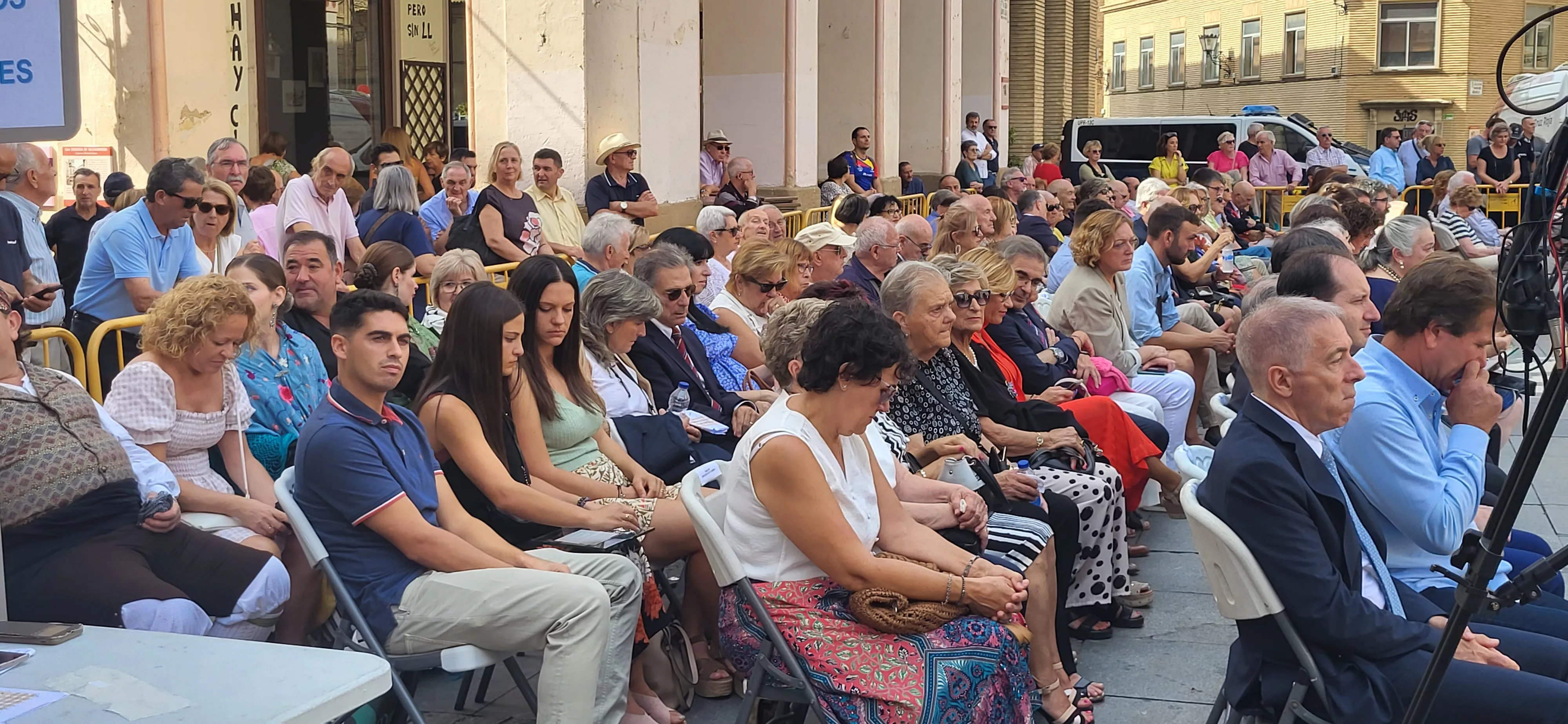 Festividad patronal de la Policía Nacional en Huesca. Foto: Mercedes Manterola