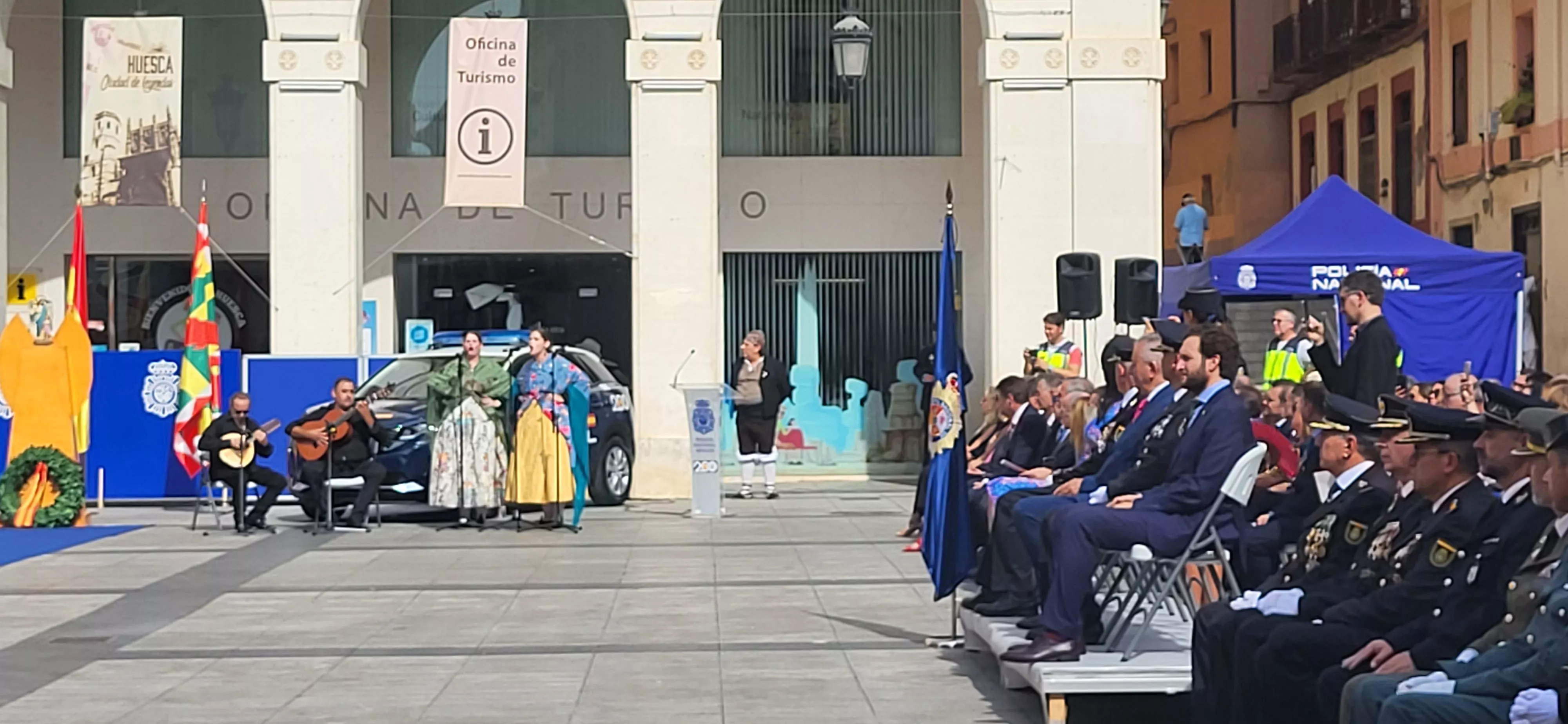 Festividad patronal de la Policía Nacional en Huesca. Foto: Mercedes Manterola