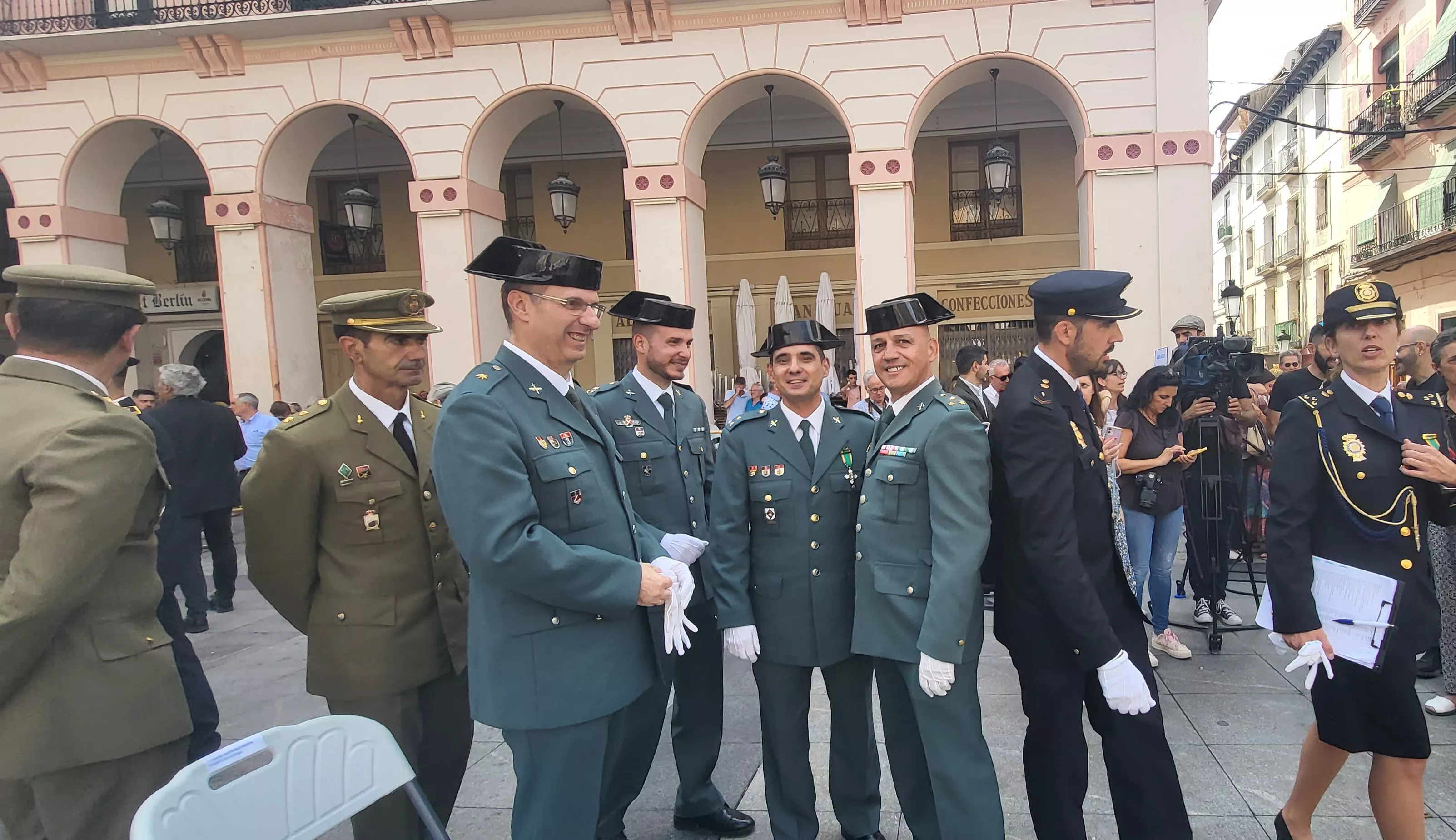 Festividad patronal de la Policía Nacional en Huesca. Foto: Mercedes Manterola