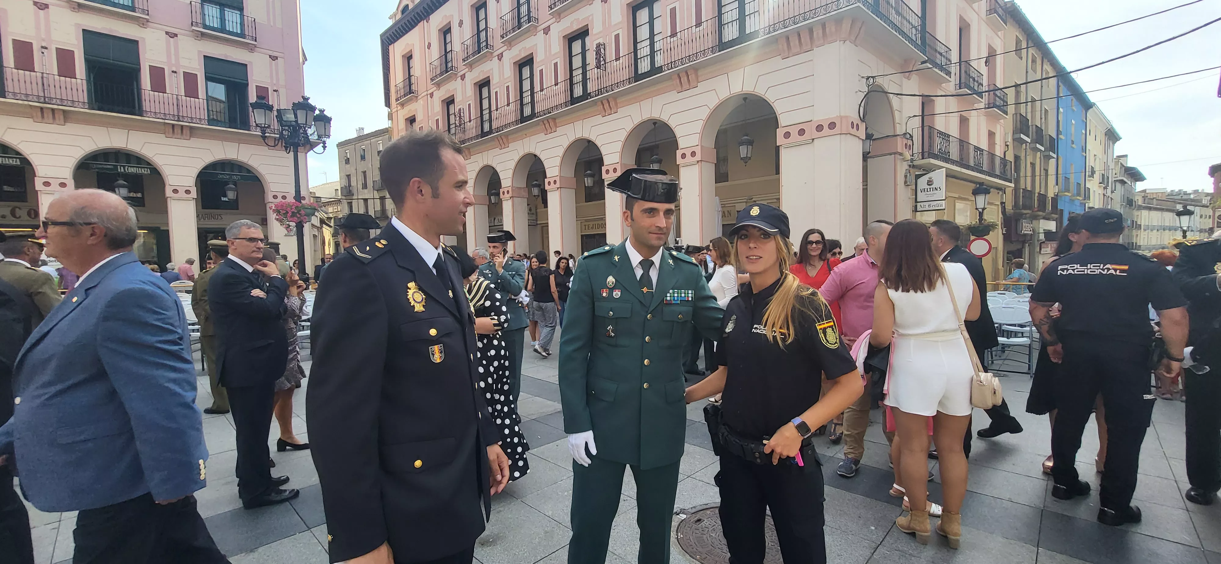 Festividad patronal de la Policía Nacional en Huesca. Foto: Mercedes Manterola