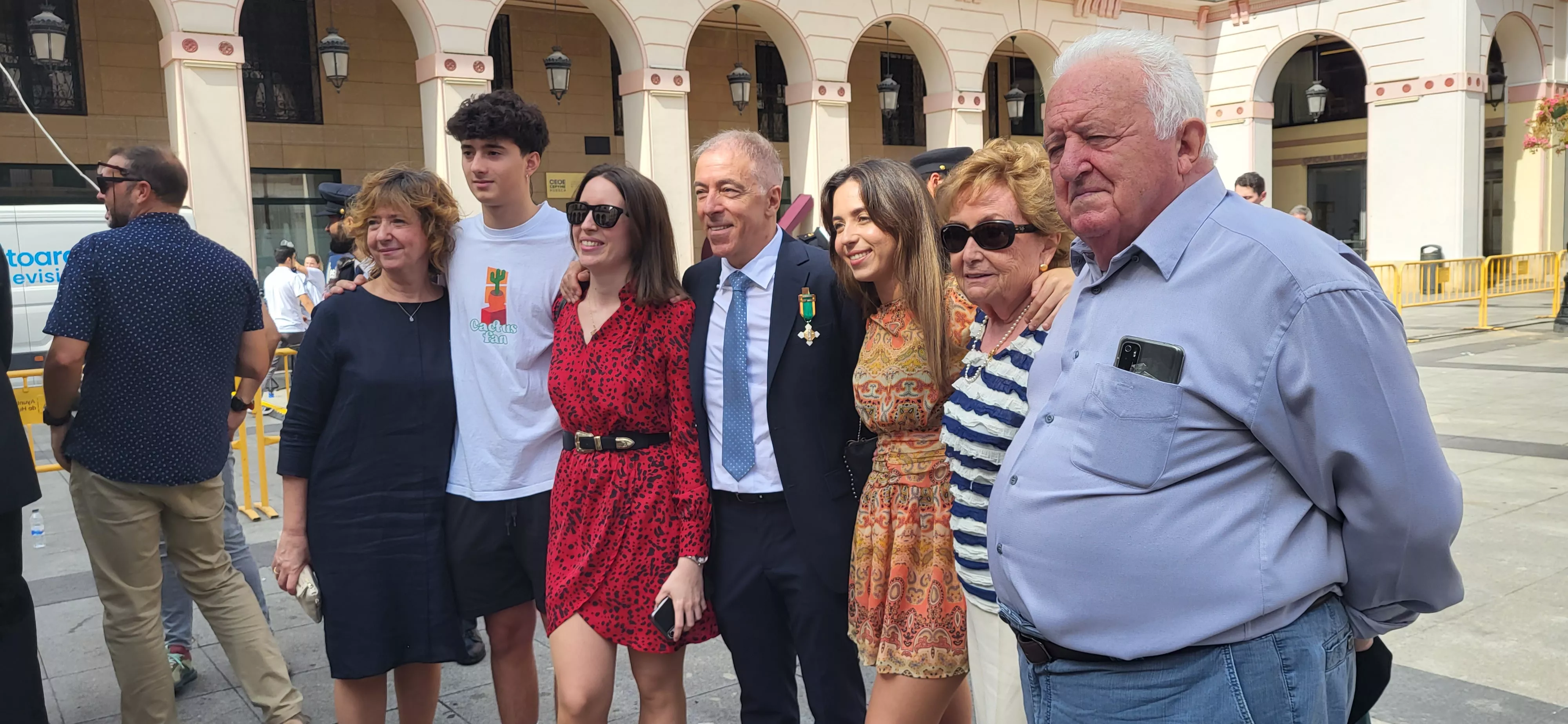 Festividad patronal de la Policía Nacional en Huesca. Foto: Mercedes Manterola