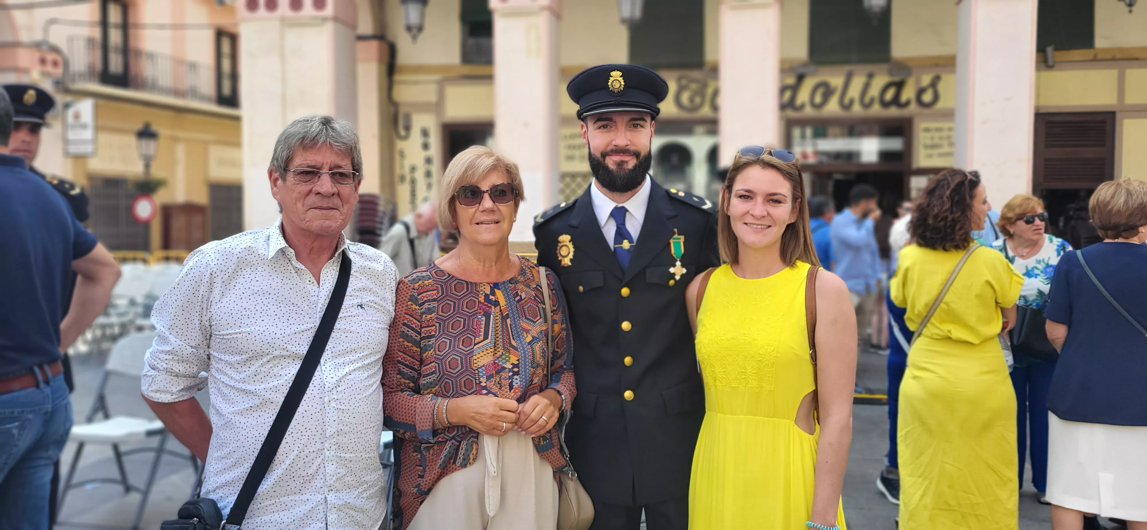 Festividad patronal de la Policía Nacional en Huesca. Foto: Mercedes Manterola