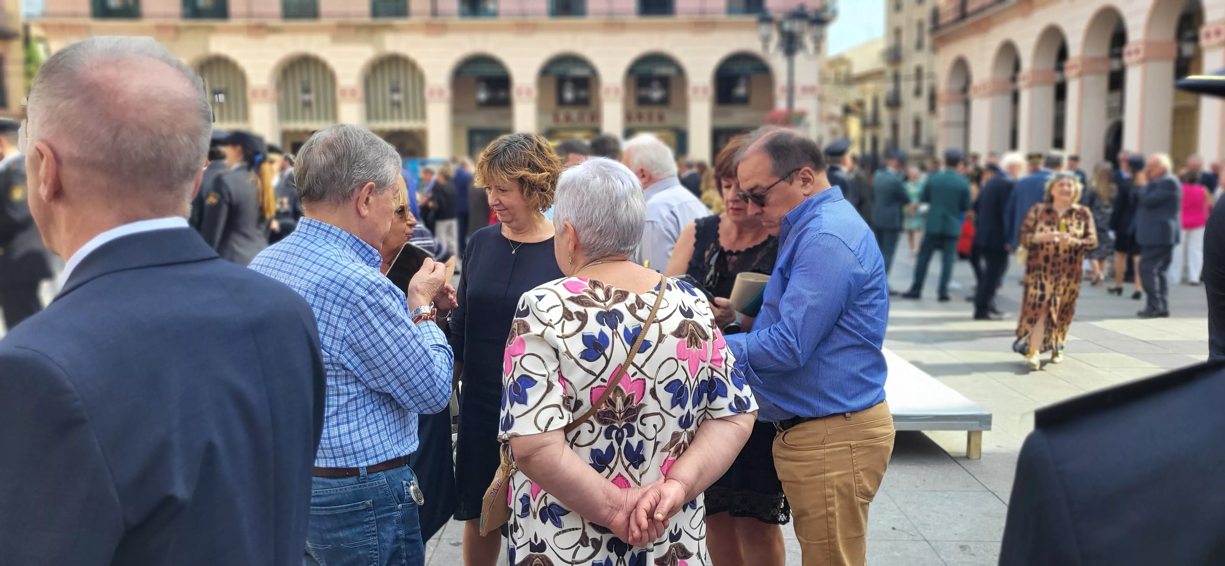 Festividad patronal de la Policía Nacional en Huesca. Foto: Mercedes Manterola