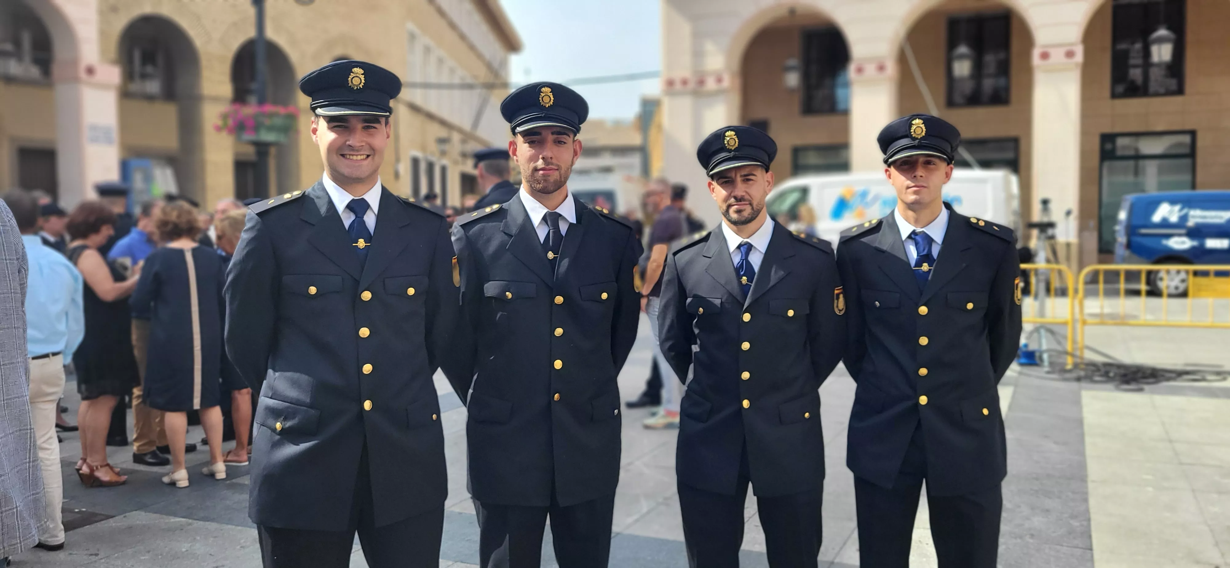 Festividad patronal de la Policía Nacional en Huesca. Foto: Mercedes Manterola