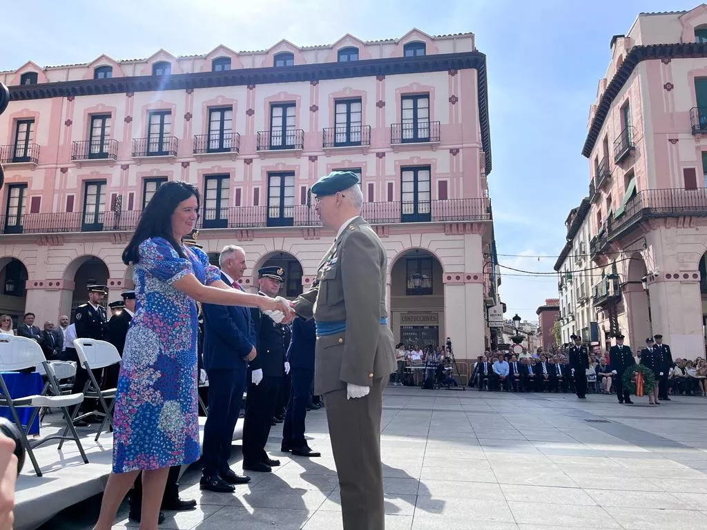 Festividad patronal de la Policía Nacional en Huesca. Foto: Mercedes Manterola