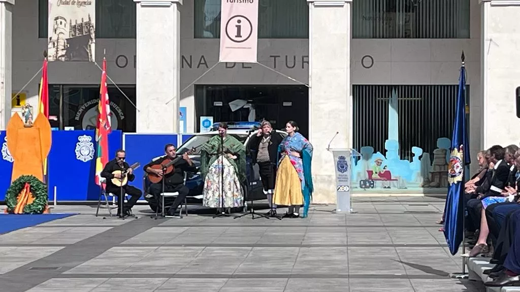 Festividad patronal de la Policía Nacional en Huesca. Foto: Mercedes Manterola