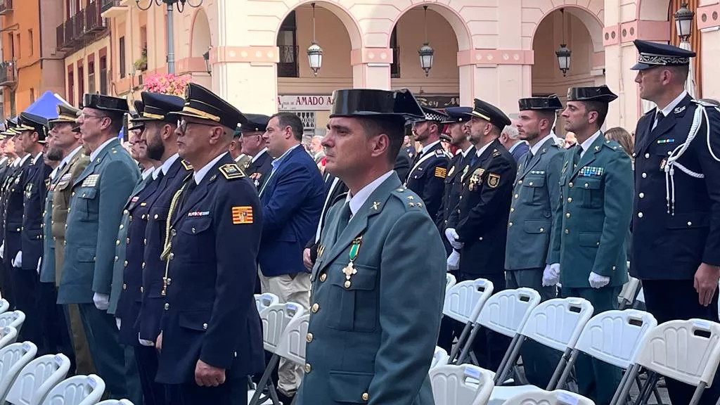 Festividad patronal de la Policía Nacional en Huesca. Foto: Mercedes Manterola