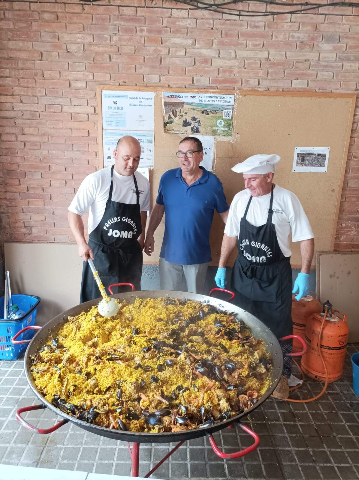 Fiestas de Montesusín 2022. Una buena paella