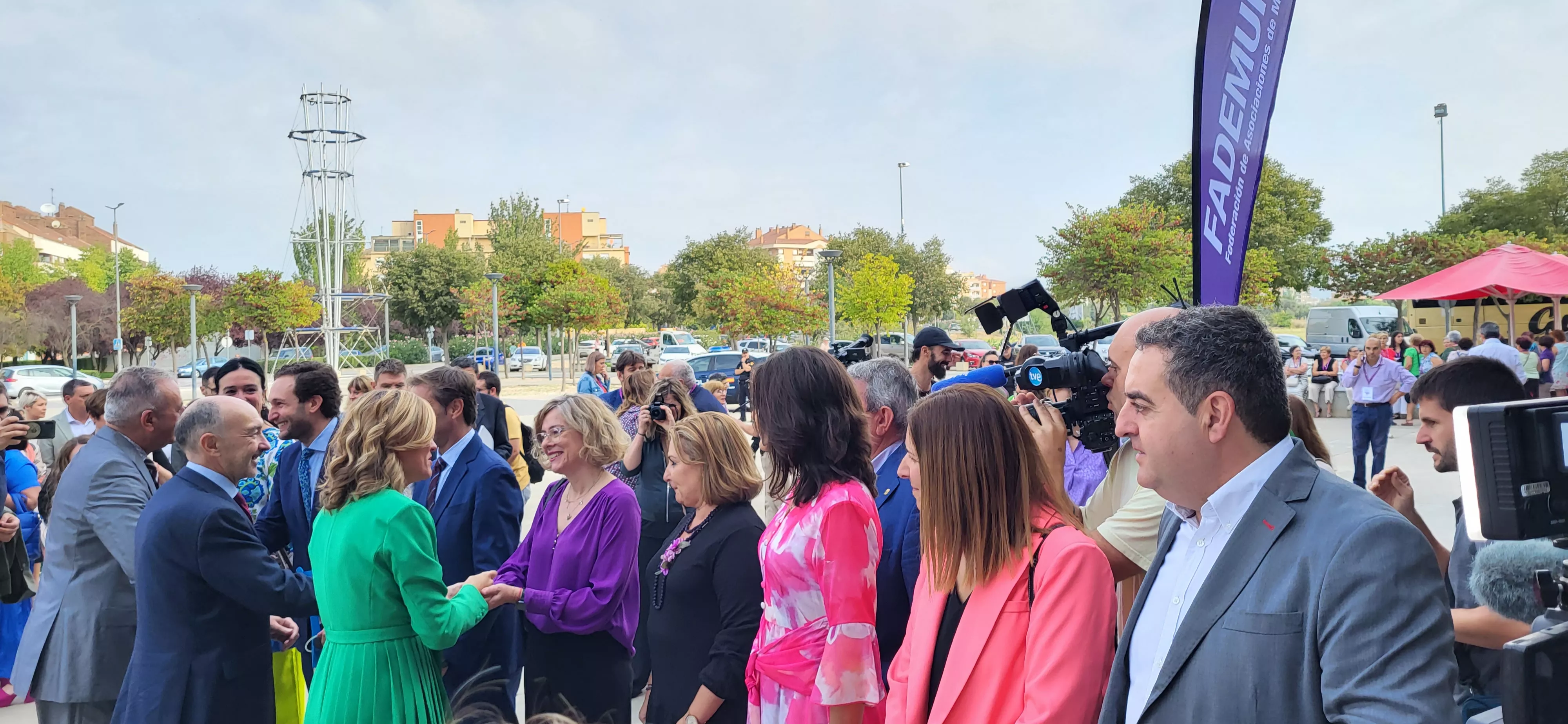 Celebración del Día Internacional de las Mujeres Rurales en Huesca. Foto Mercedes Manterola