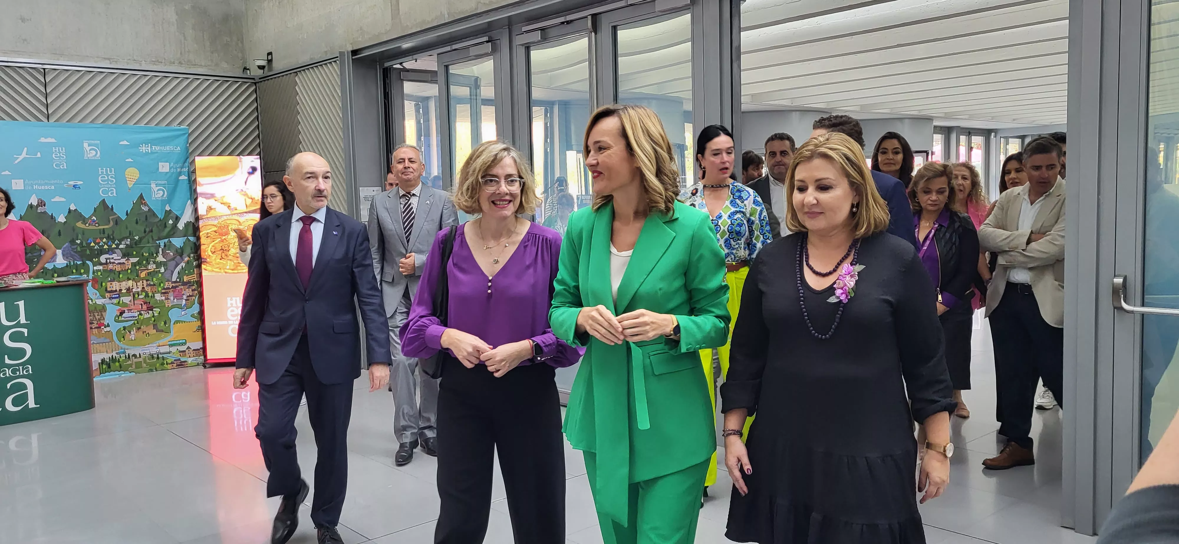 Celebración del Día Internacional de las Mujeres Rurales en Huesca. Foto Mercedes Manterola