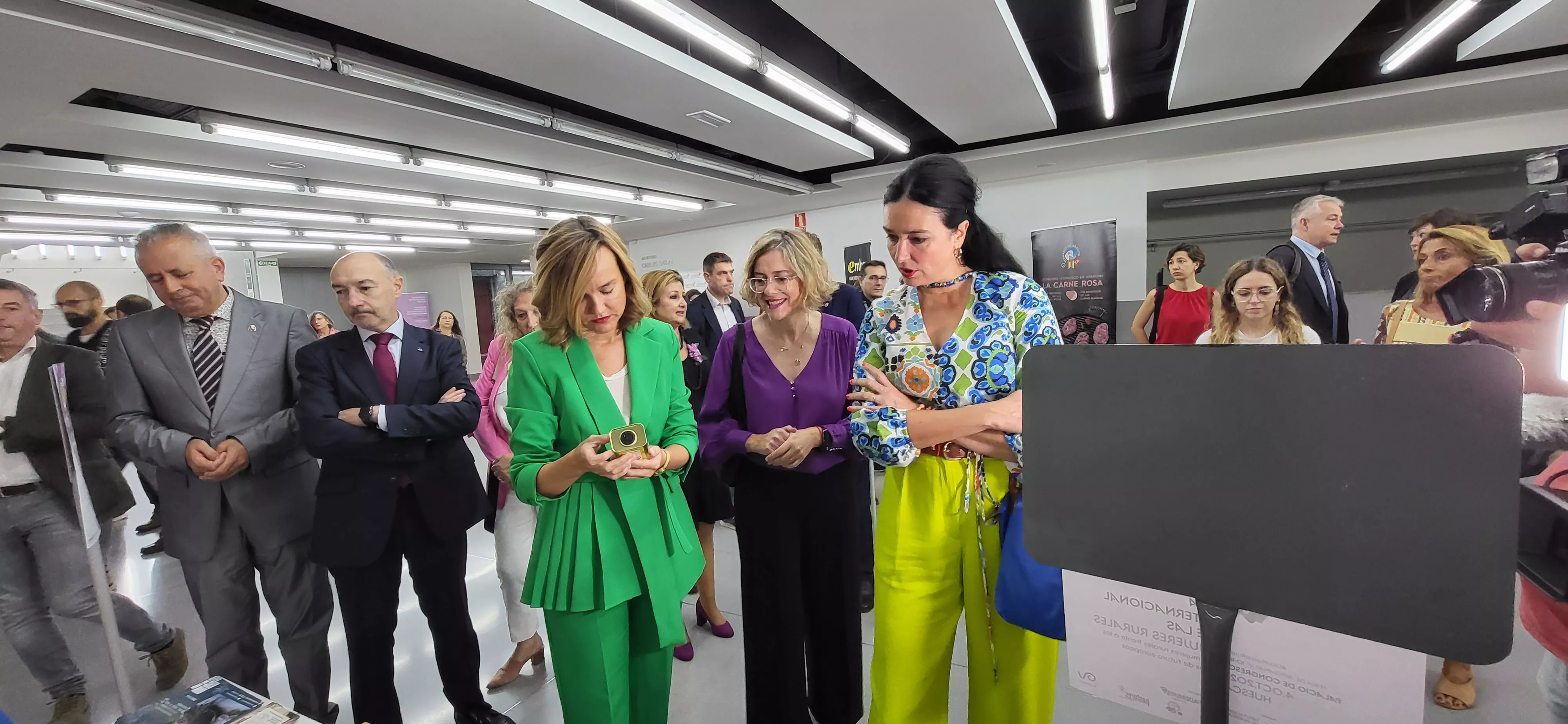 Celebración del Día Internacional de las Mujeres Rurales en Huesca. Foto Mercedes Manterola