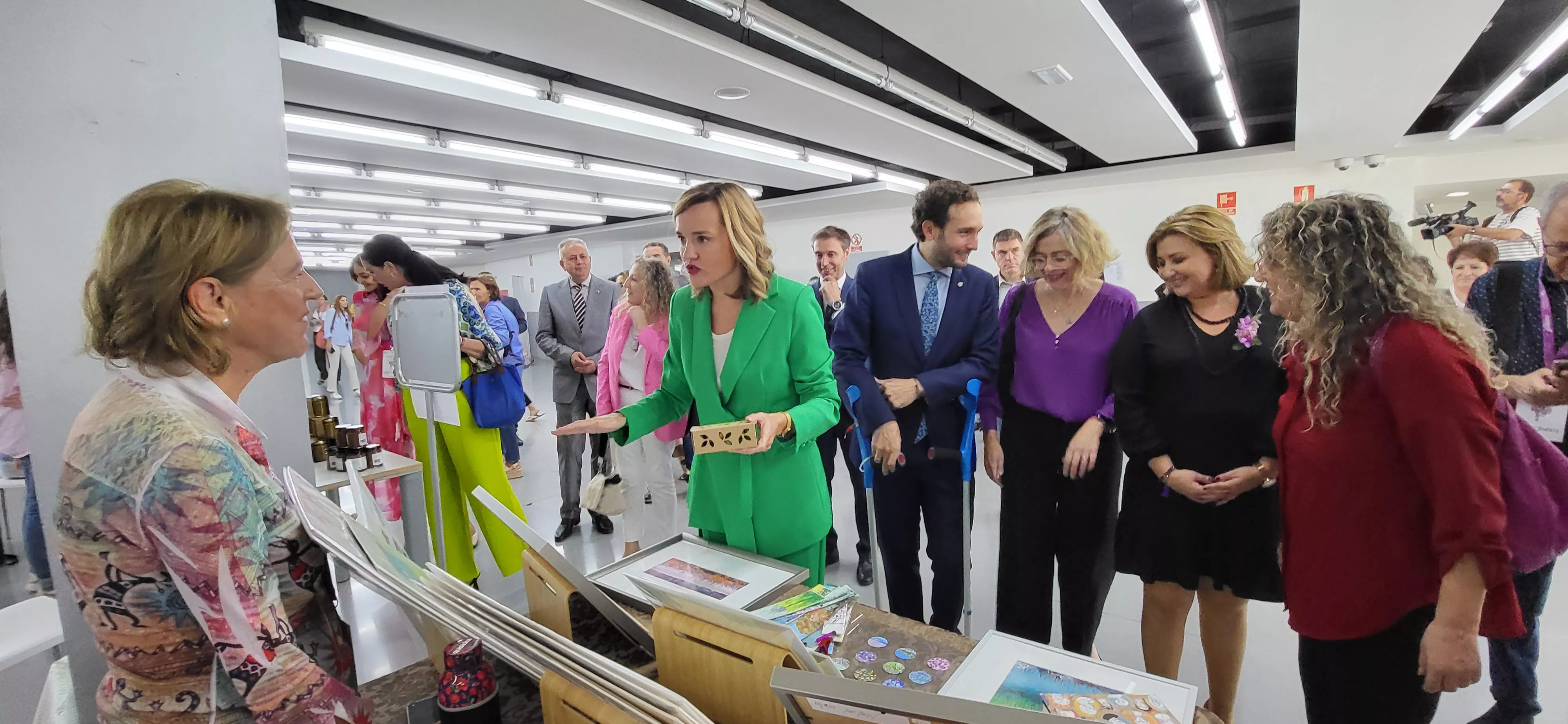Celebración del Día Internacional de las Mujeres Rurales en Huesca. Foto Mercedes Manterola