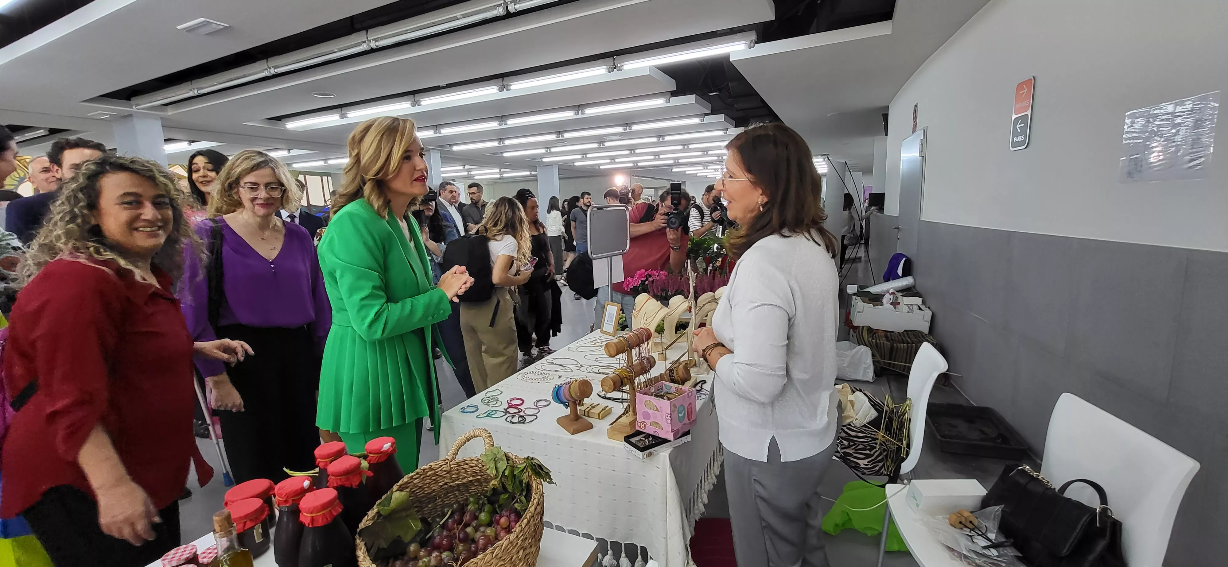 Celebración del Día Internacional de las Mujeres Rurales en Huesca. Foto Mercedes Manterola