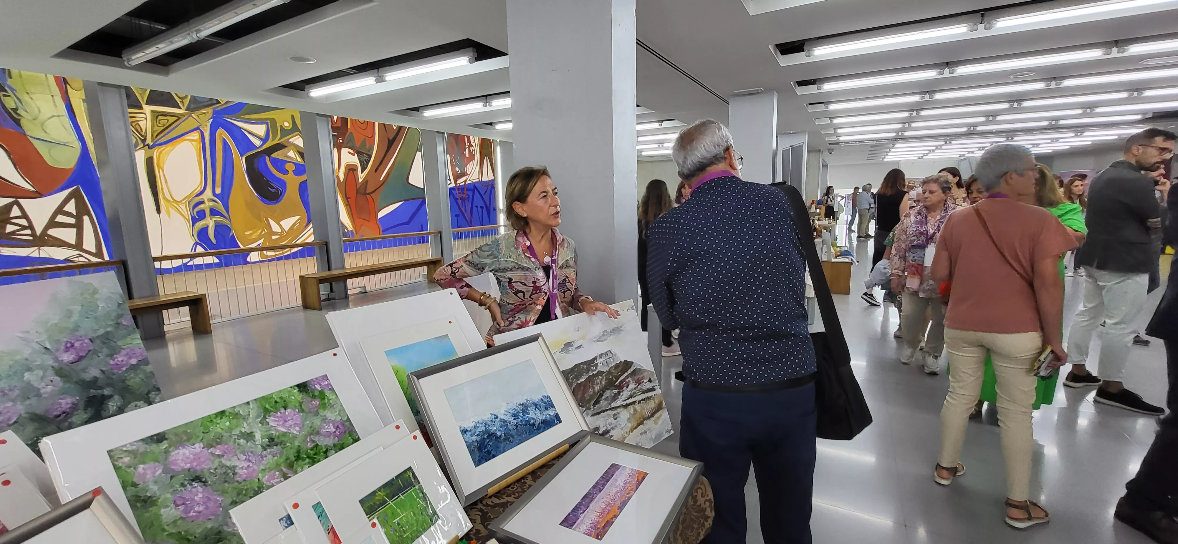 Celebración del Día Internacional de las Mujeres Rurales en Huesca. Foto Mercedes Manterola