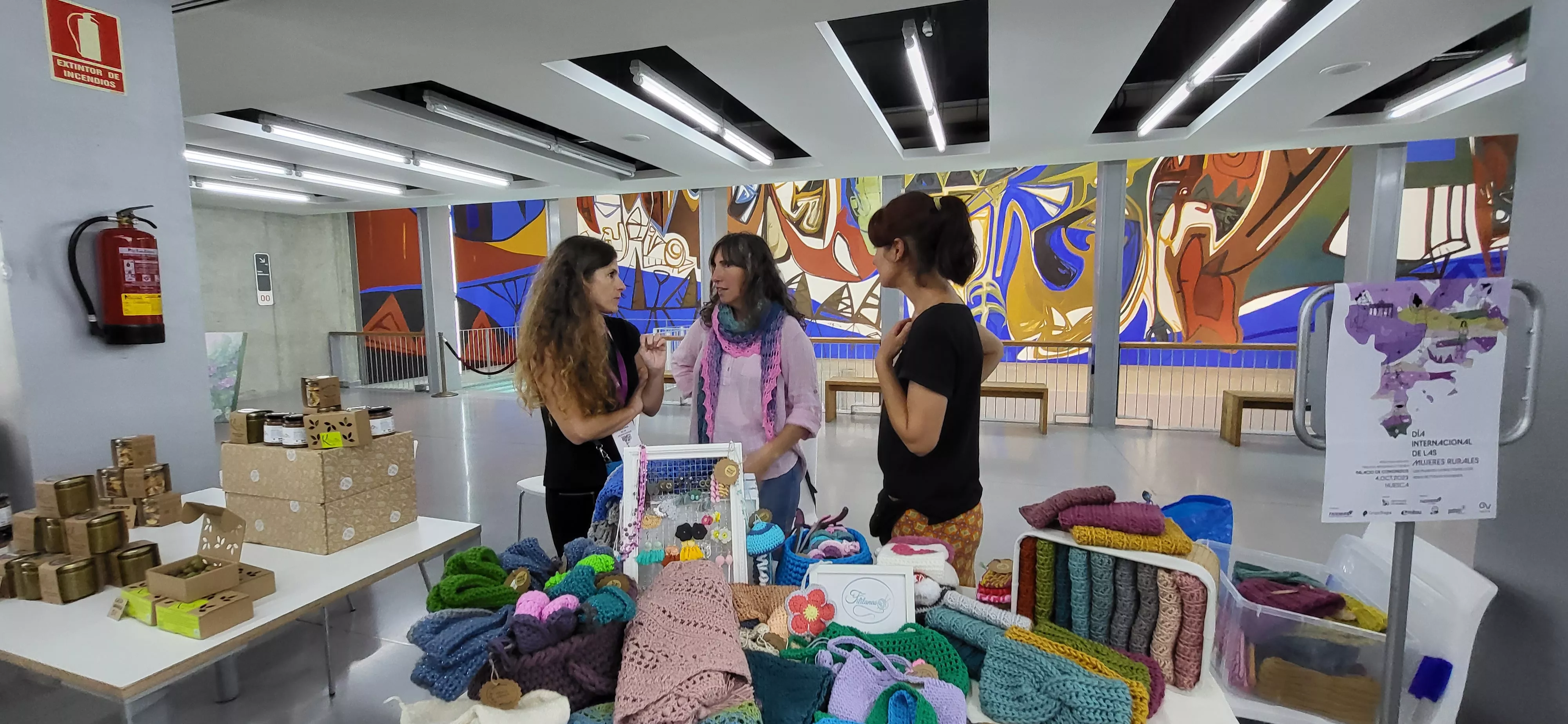 Celebración del Día Internacional de las Mujeres Rurales en Huesca. Foto Mercedes Manterola