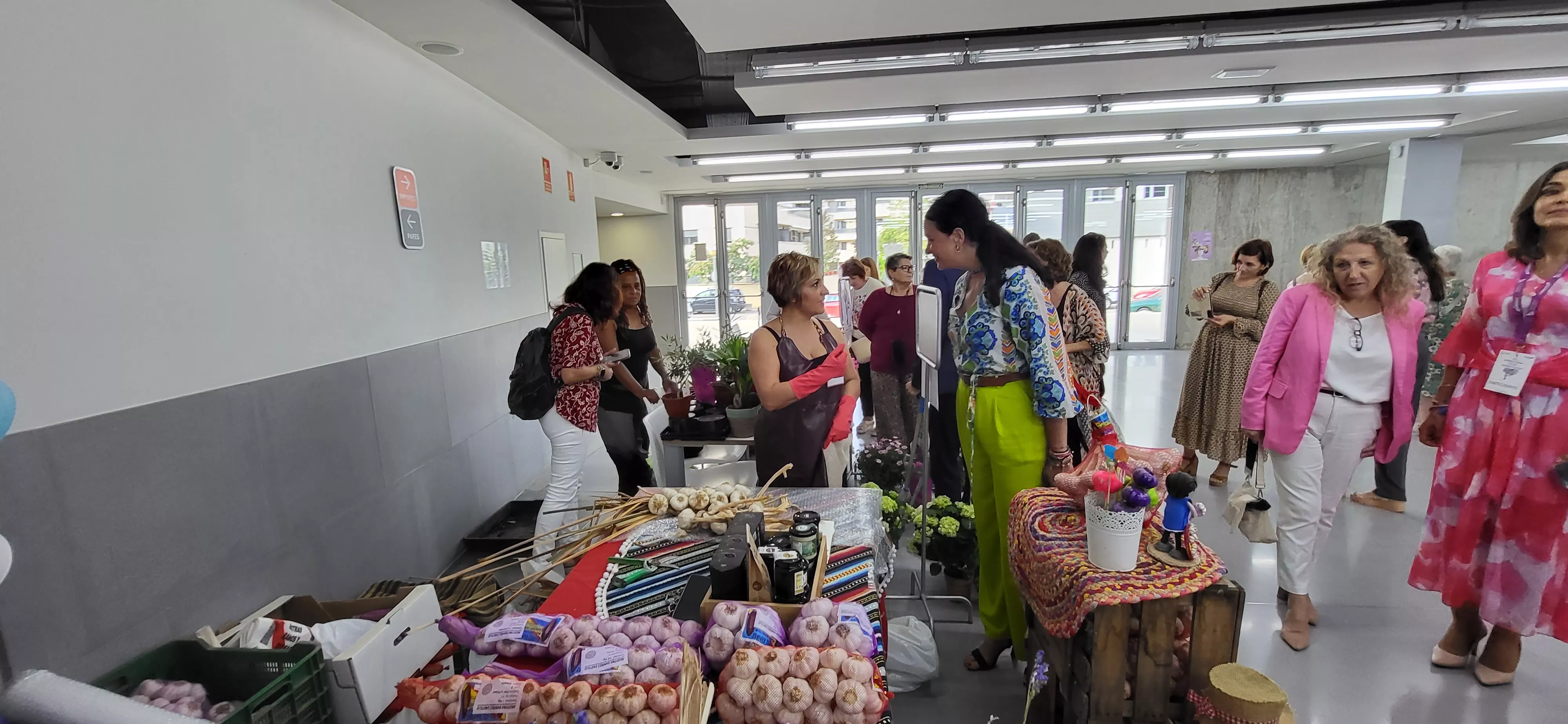 Celebración del Día Internacional de las Mujeres Rurales en Huesca. Foto Mercedes Manterola