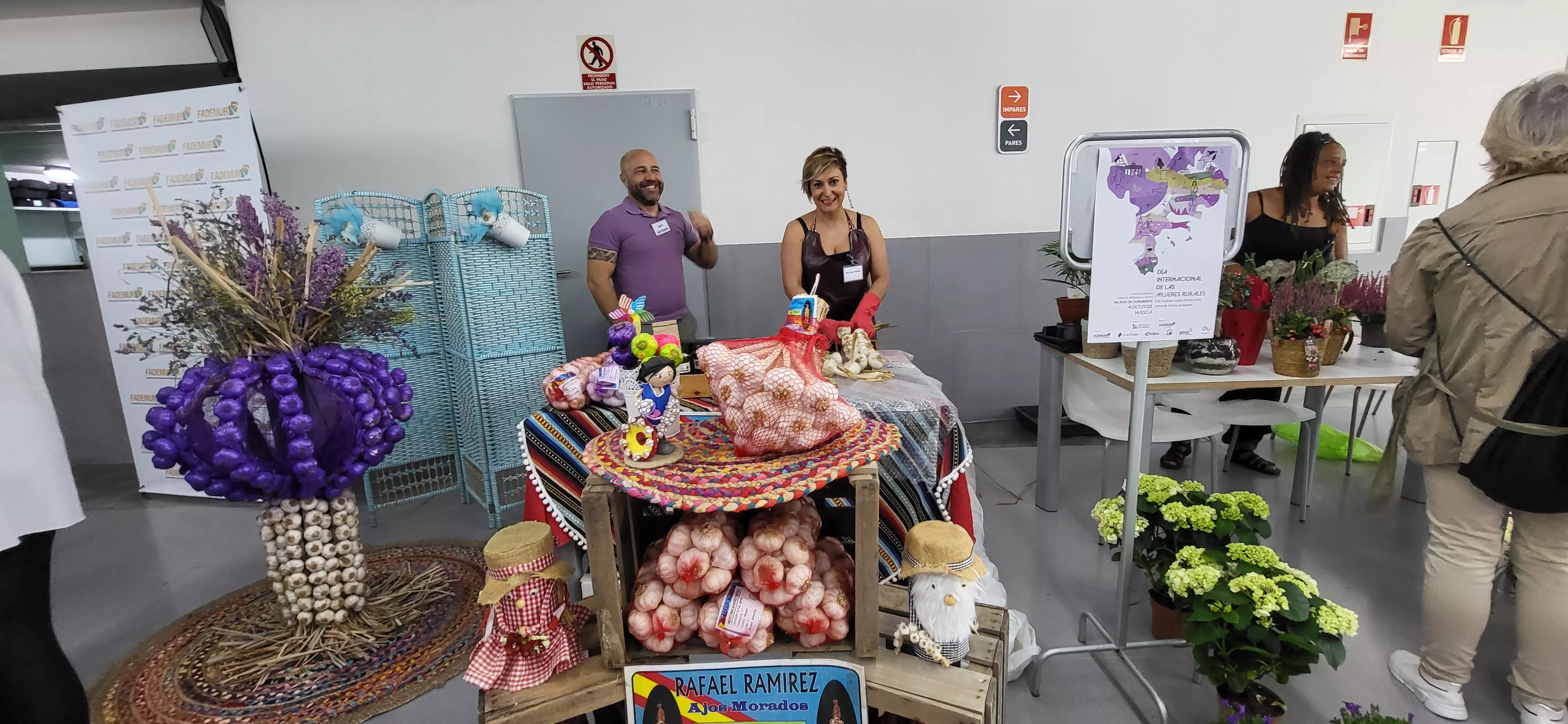 Celebración del Día Internacional de las Mujeres Rurales en Huesca. Foto Mercedes Manterola