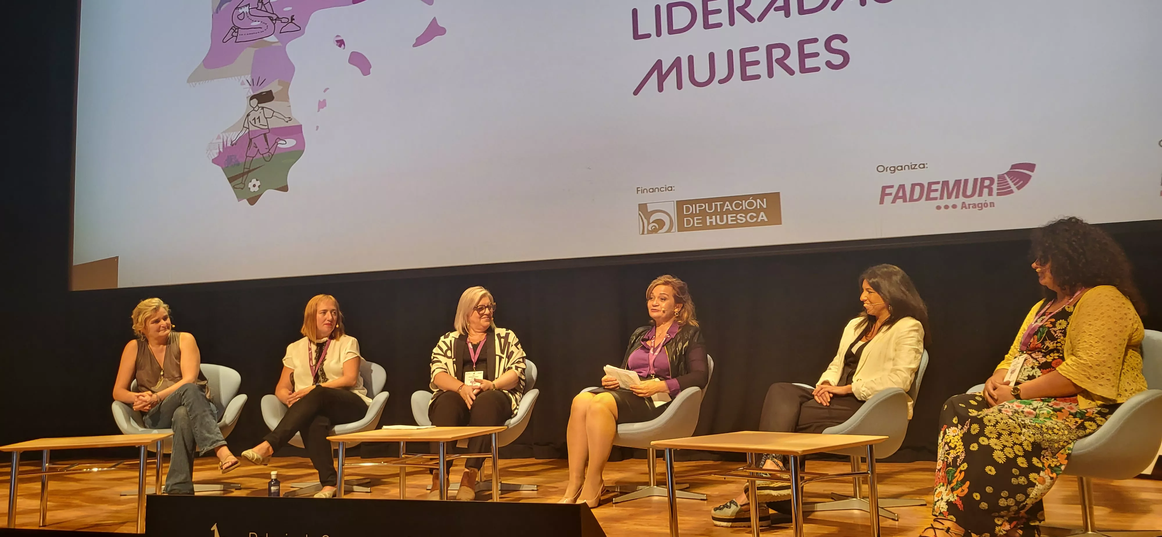 Celebración del Día Internacional de las Mujeres Rurales en Huesca. Foto Mercedes Manterola