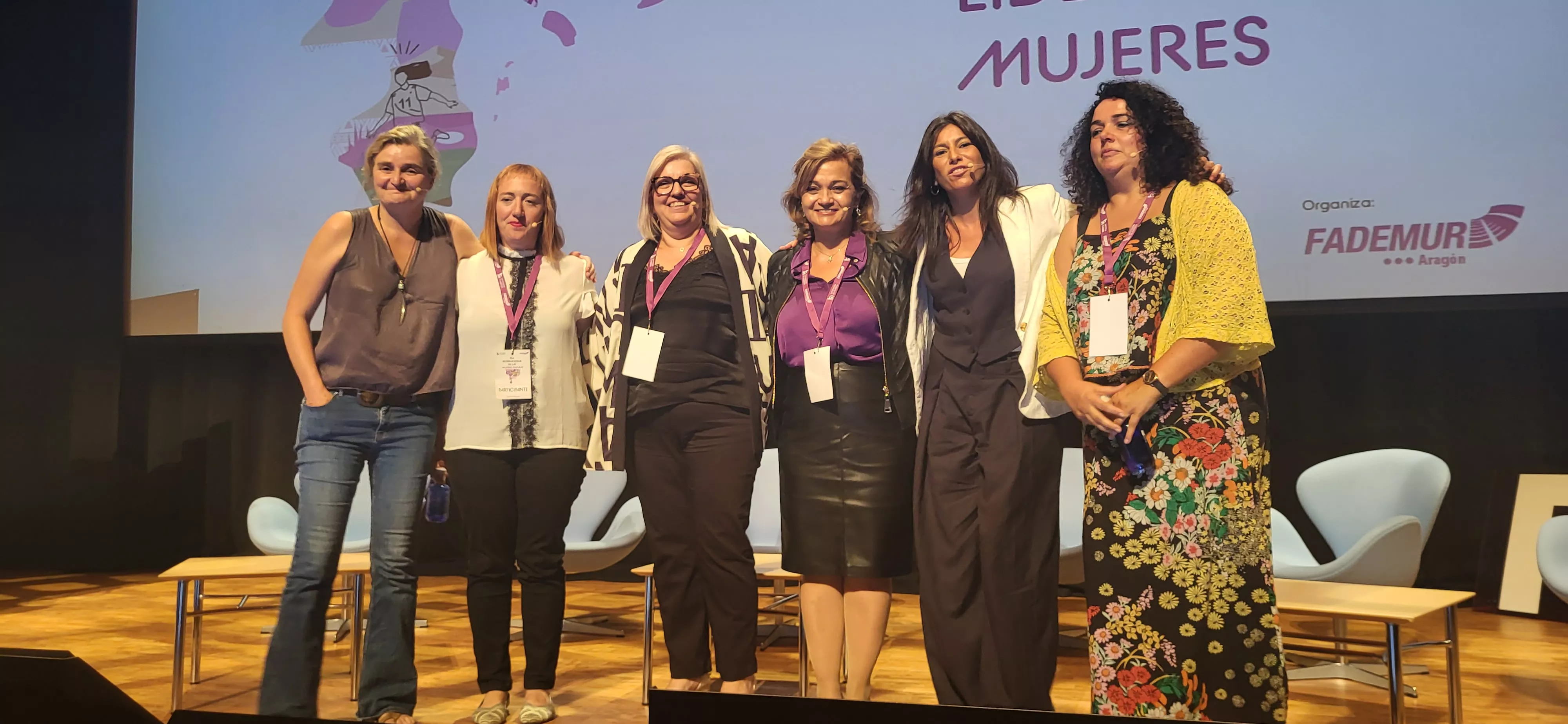 Celebración del Día Internacional de las Mujeres Rurales en Huesca. Foto Mercedes Manterola