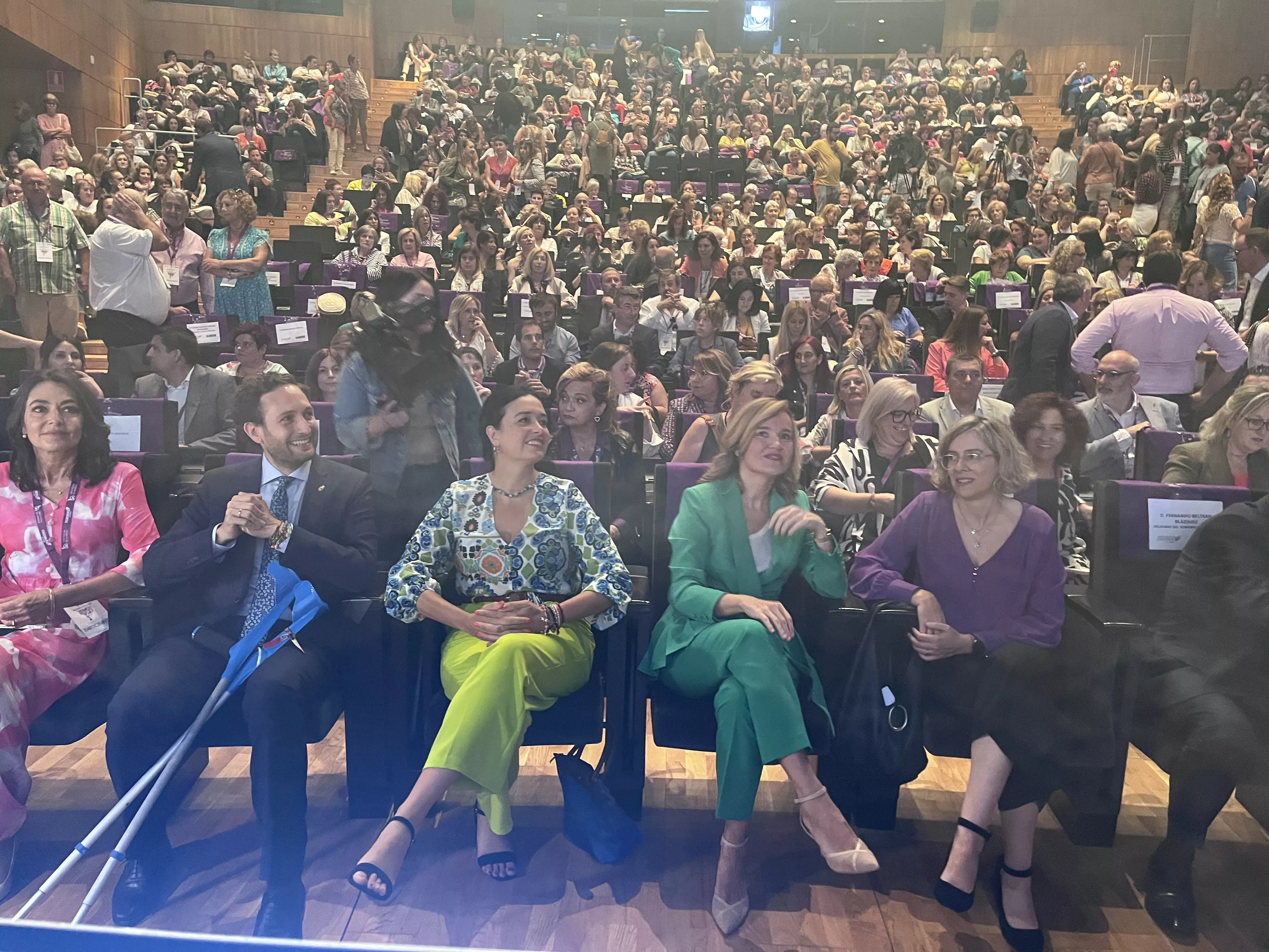 Celebración del Día Internacional de las Mujeres Rurales en Huesca. Foto Mercedes Manterola