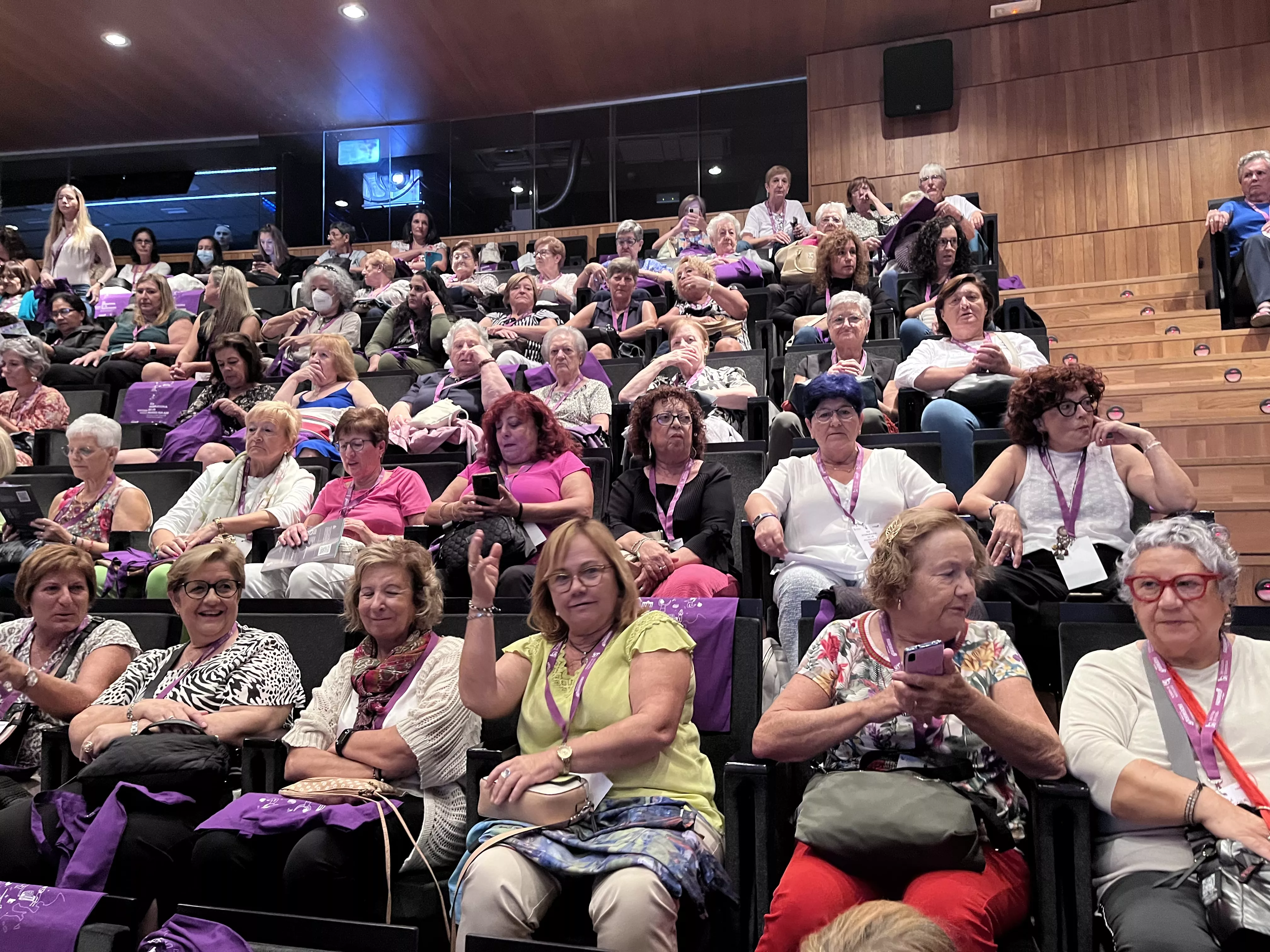 Celebración del Día Internacional de las Mujeres Rurales en Huesca. Foto Mercedes Manterola