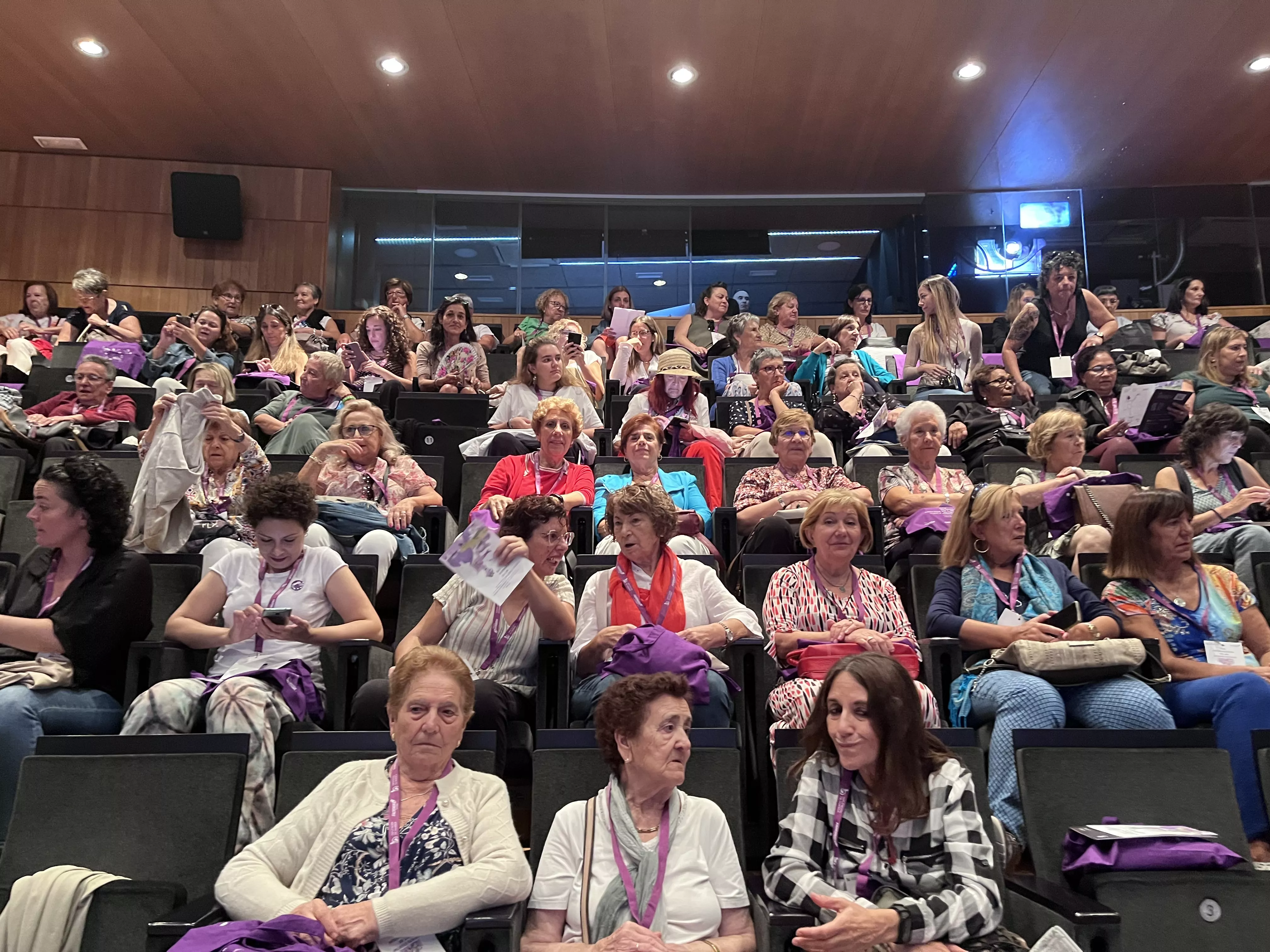 Celebración del Día Internacional de las Mujeres Rurales en Huesca. Foto Mercedes Manterola
