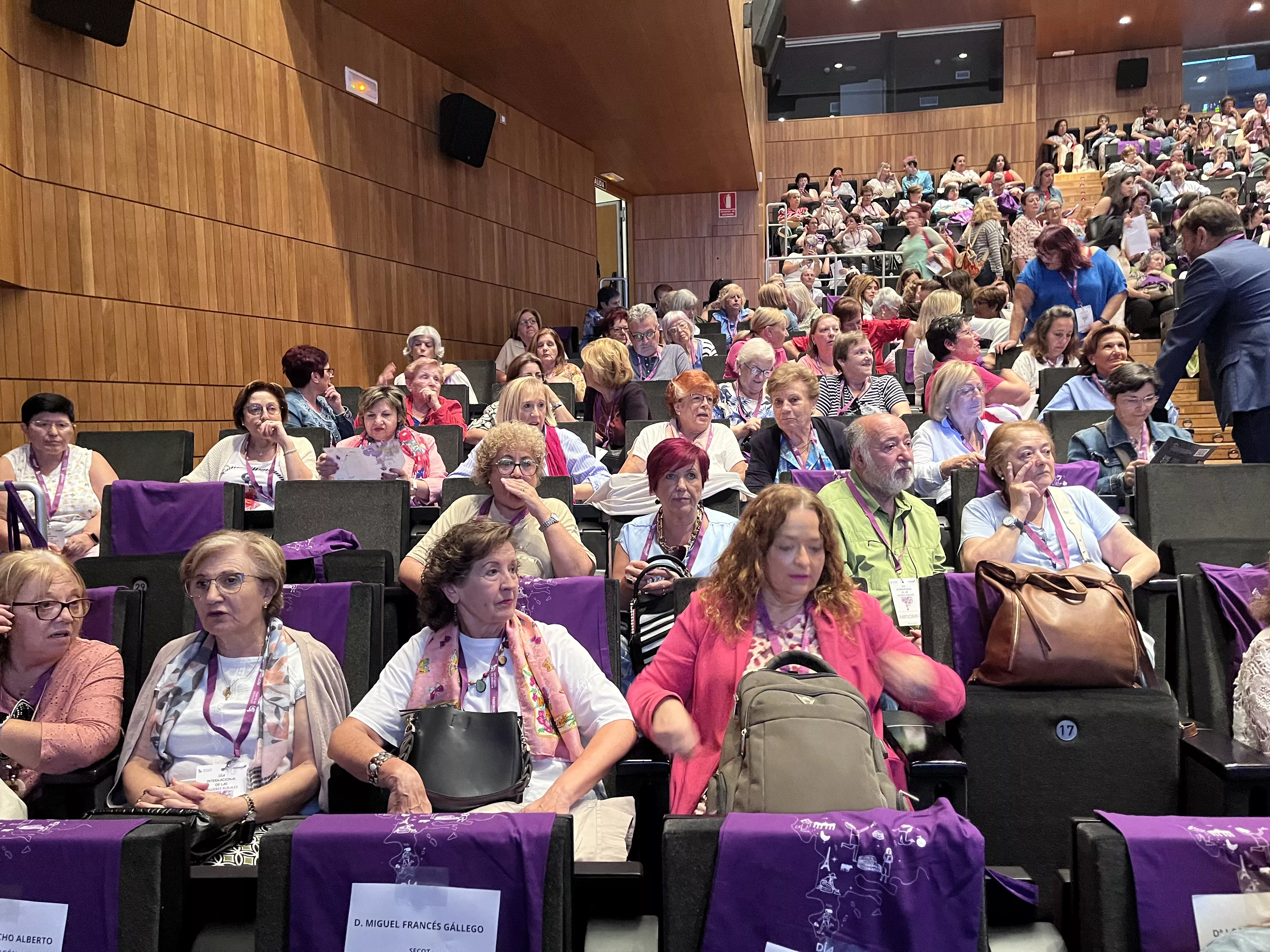 Celebración del Día Internacional de las Mujeres Rurales en Huesca. Foto Mercedes Manterola