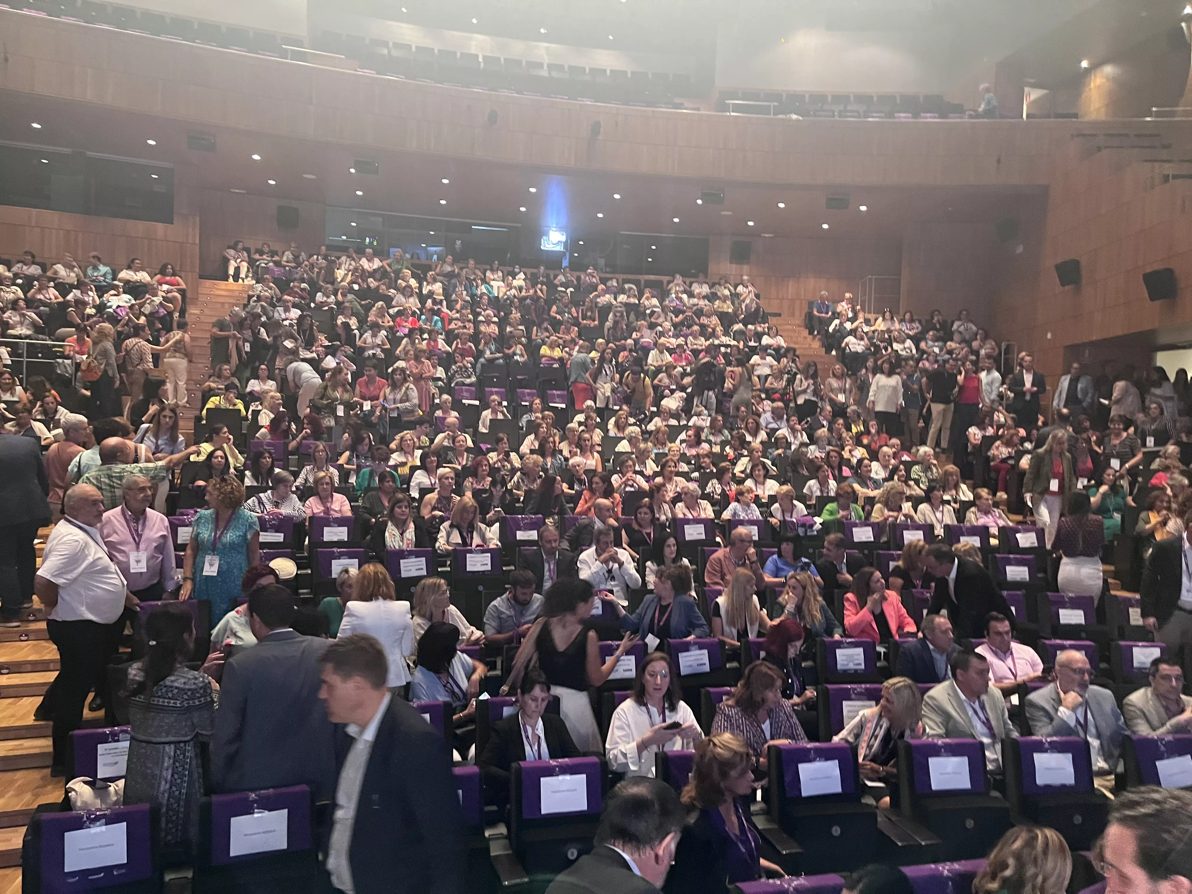 Celebración del Día Internacional de las Mujeres Rurales en Huesca. Foto Mercedes Manterola