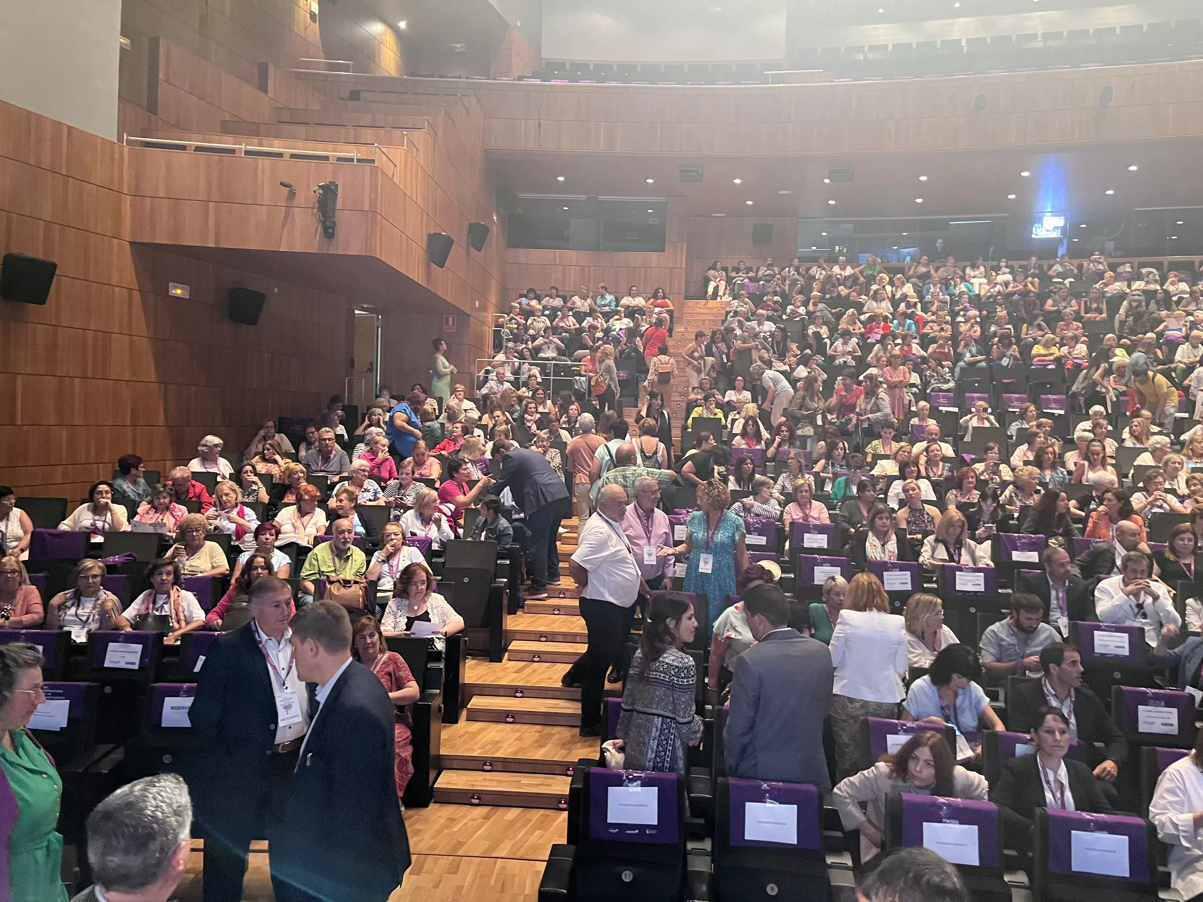 Celebración del Día Internacional de las Mujeres Rurales en Huesca. Foto Mercedes Manterola