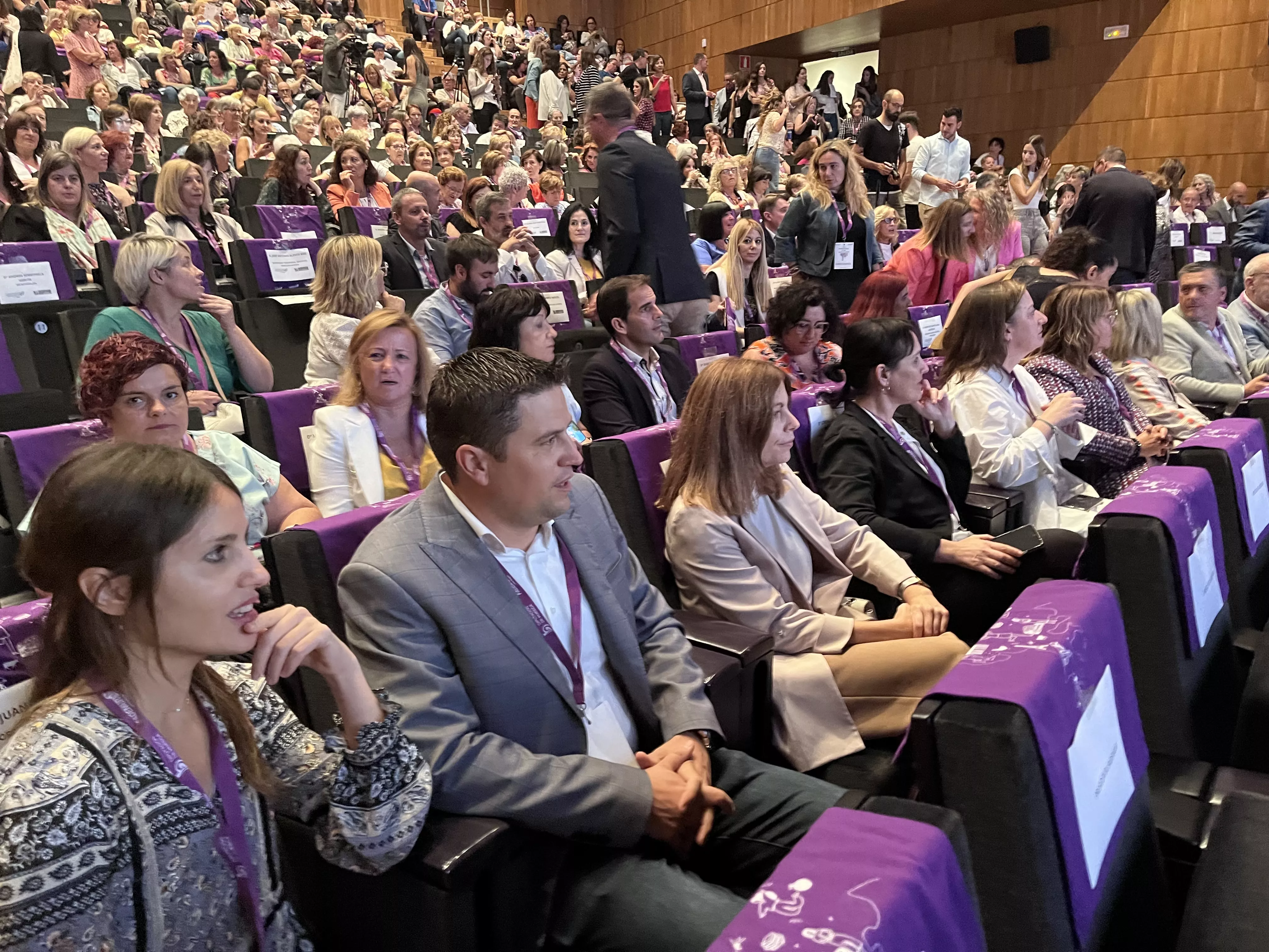 Celebración del Día Internacional de las Mujeres Rurales en Huesca. Foto Mercedes Manterola