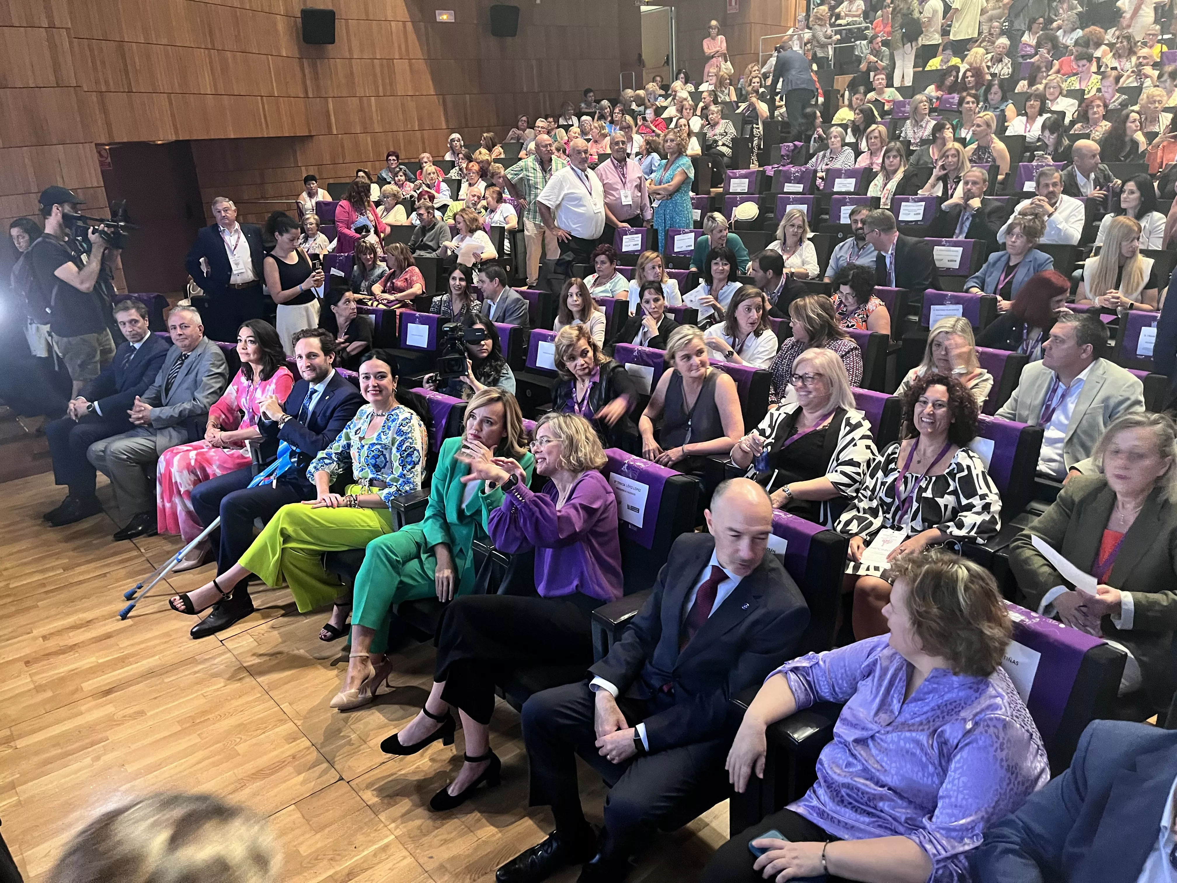 Celebración del Día Internacional de las Mujeres Rurales en Huesca. Foto Mercedes Manterola