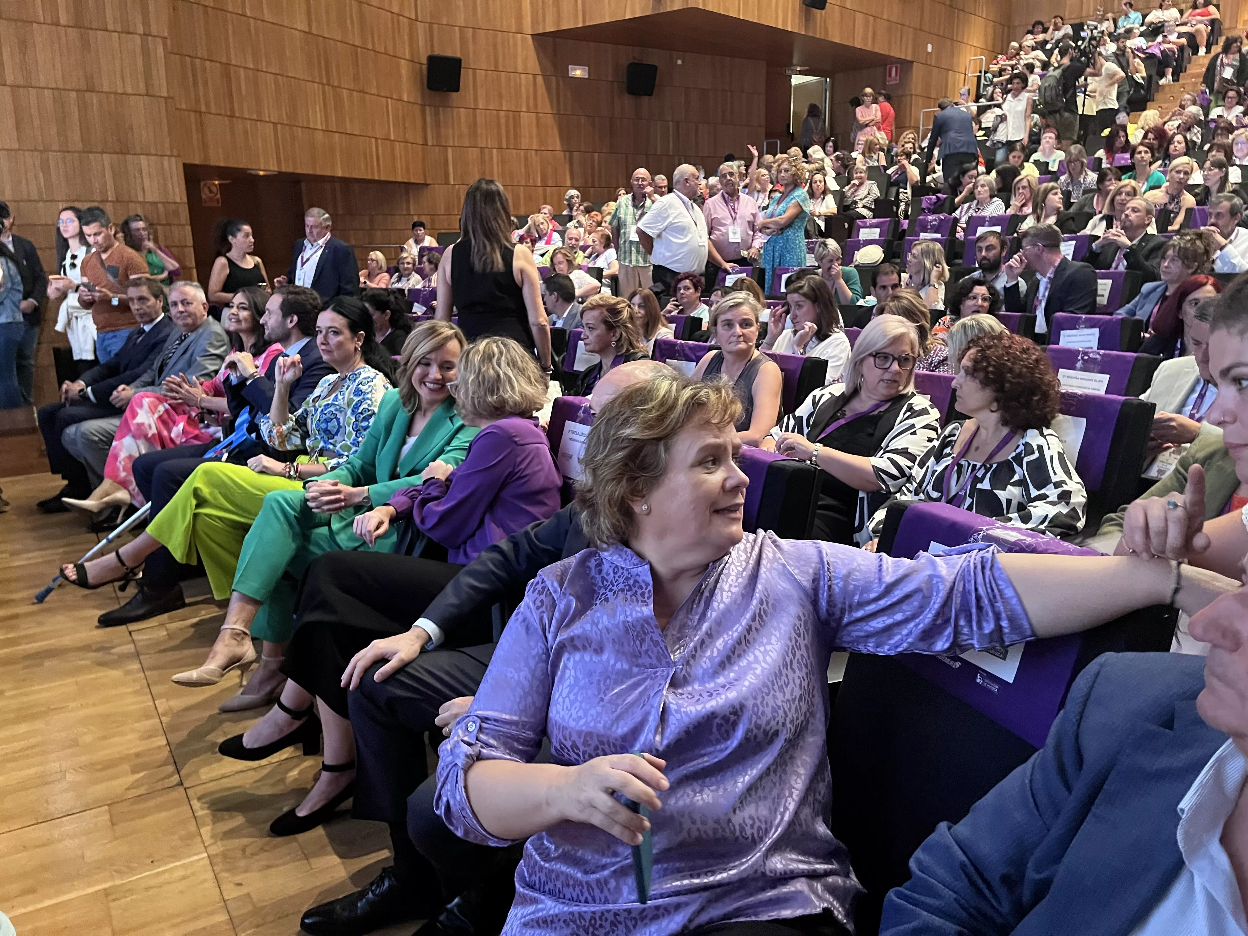 Celebración del Día Internacional de las Mujeres Rurales en Huesca. Foto Mercedes Manterola