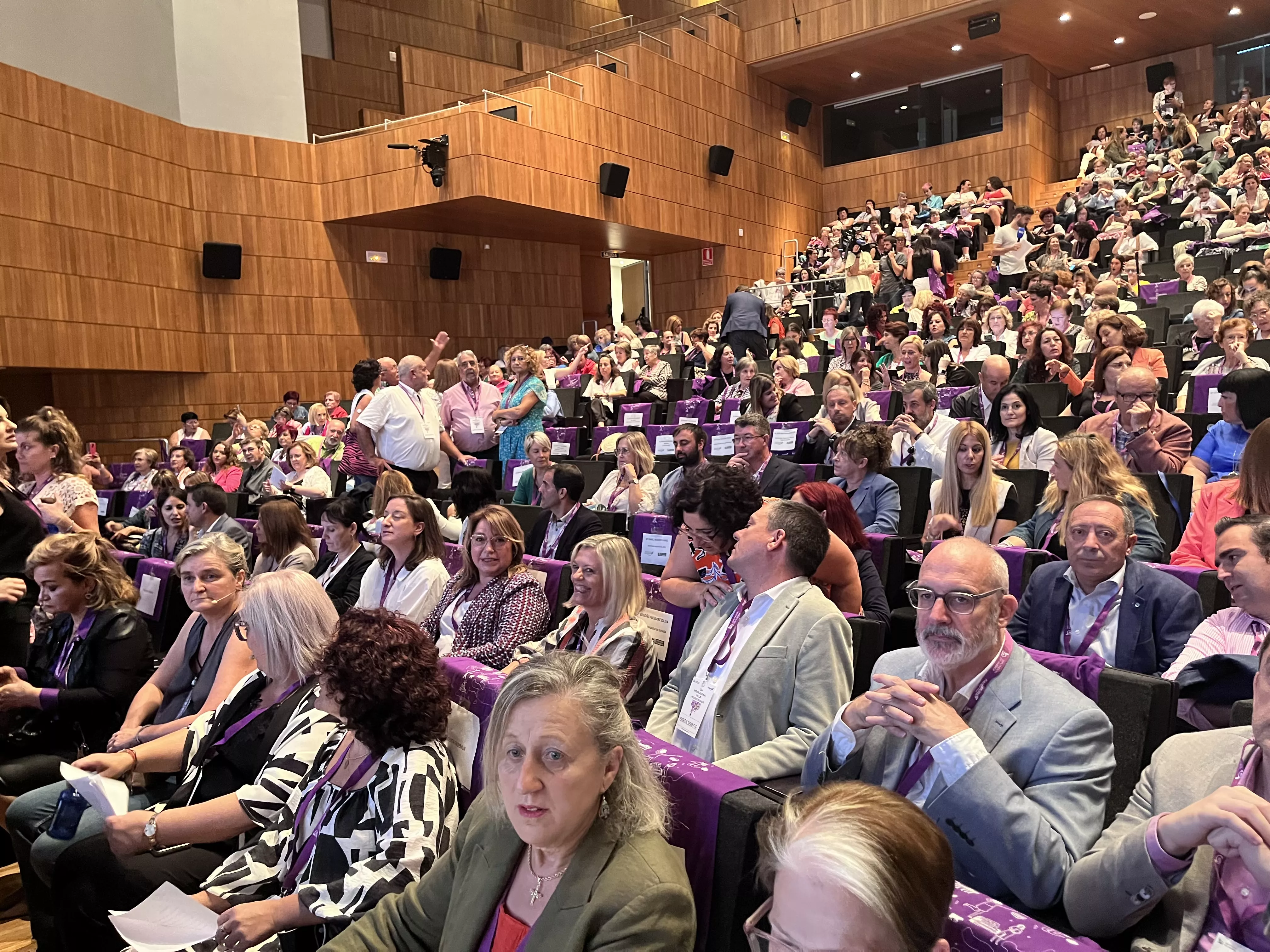Celebración del Día Internacional de las Mujeres Rurales en Huesca. Foto Mercedes Manterola