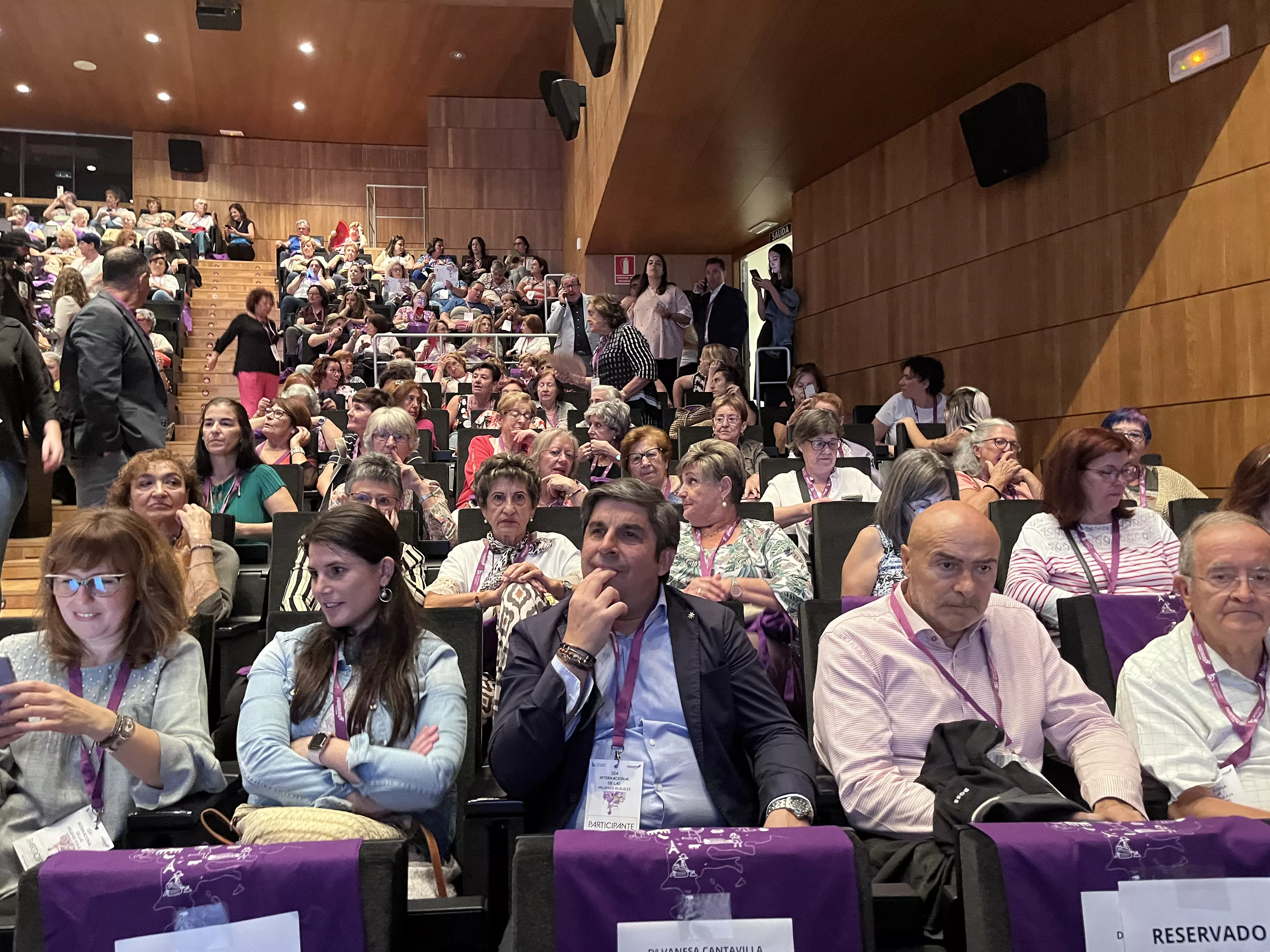 Celebración del Día Internacional de las Mujeres Rurales en Huesca. Foto Mercedes Manterola