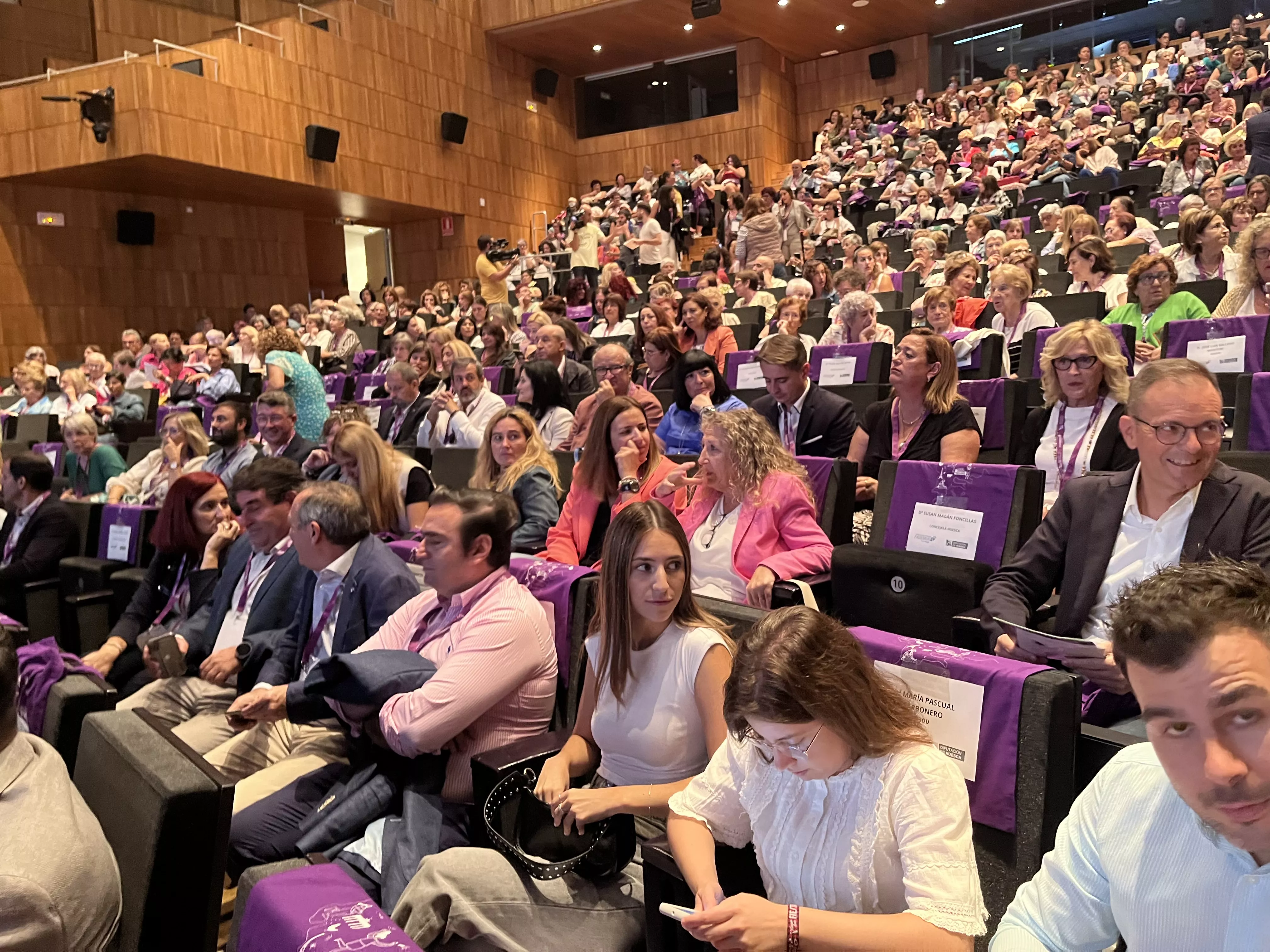 Celebración del Día Internacional de las Mujeres Rurales en Huesca. Foto Mercedes Manterola