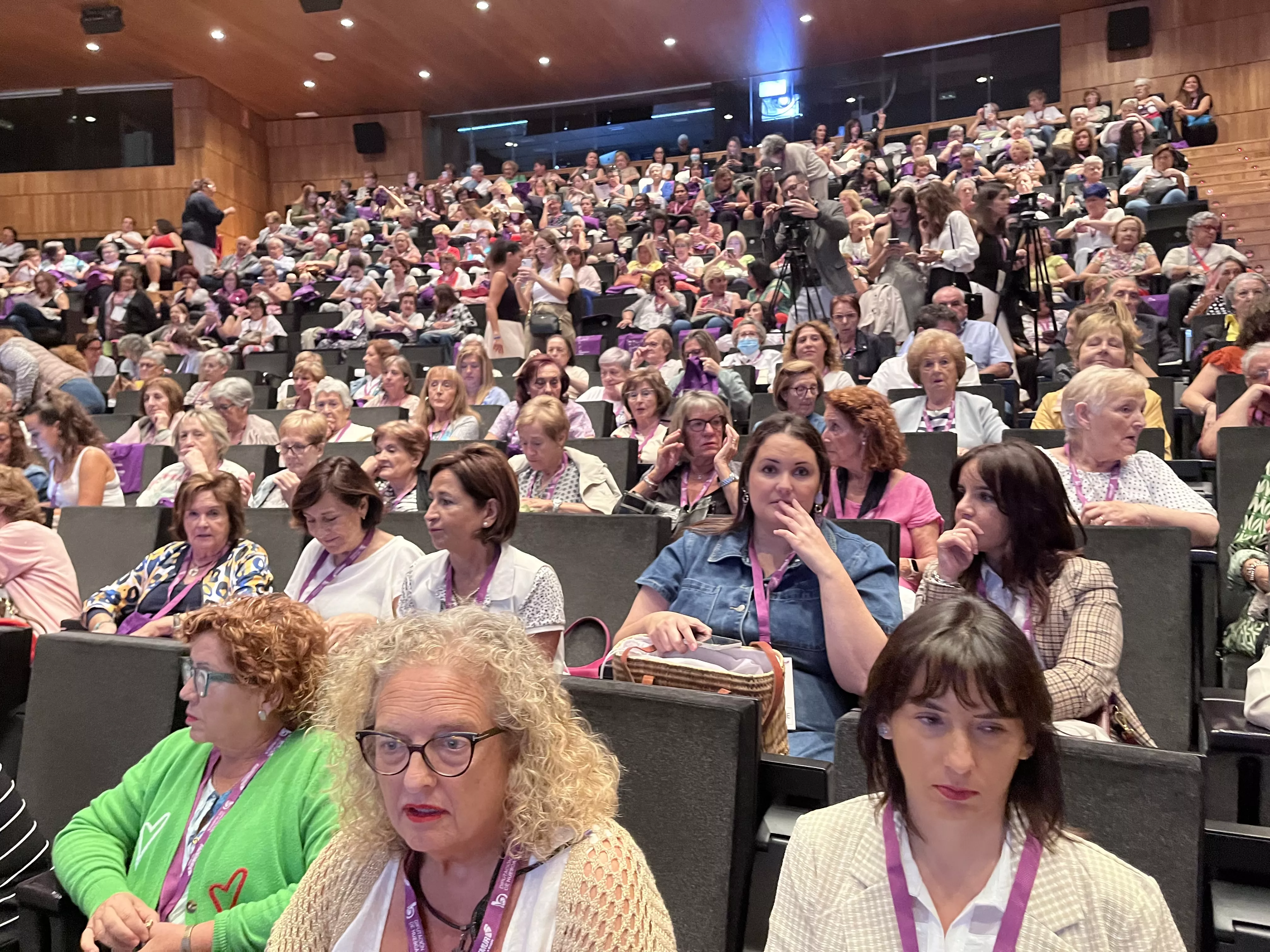 Celebración del Día Internacional de las Mujeres Rurales en Huesca. Foto Mercedes Manterola