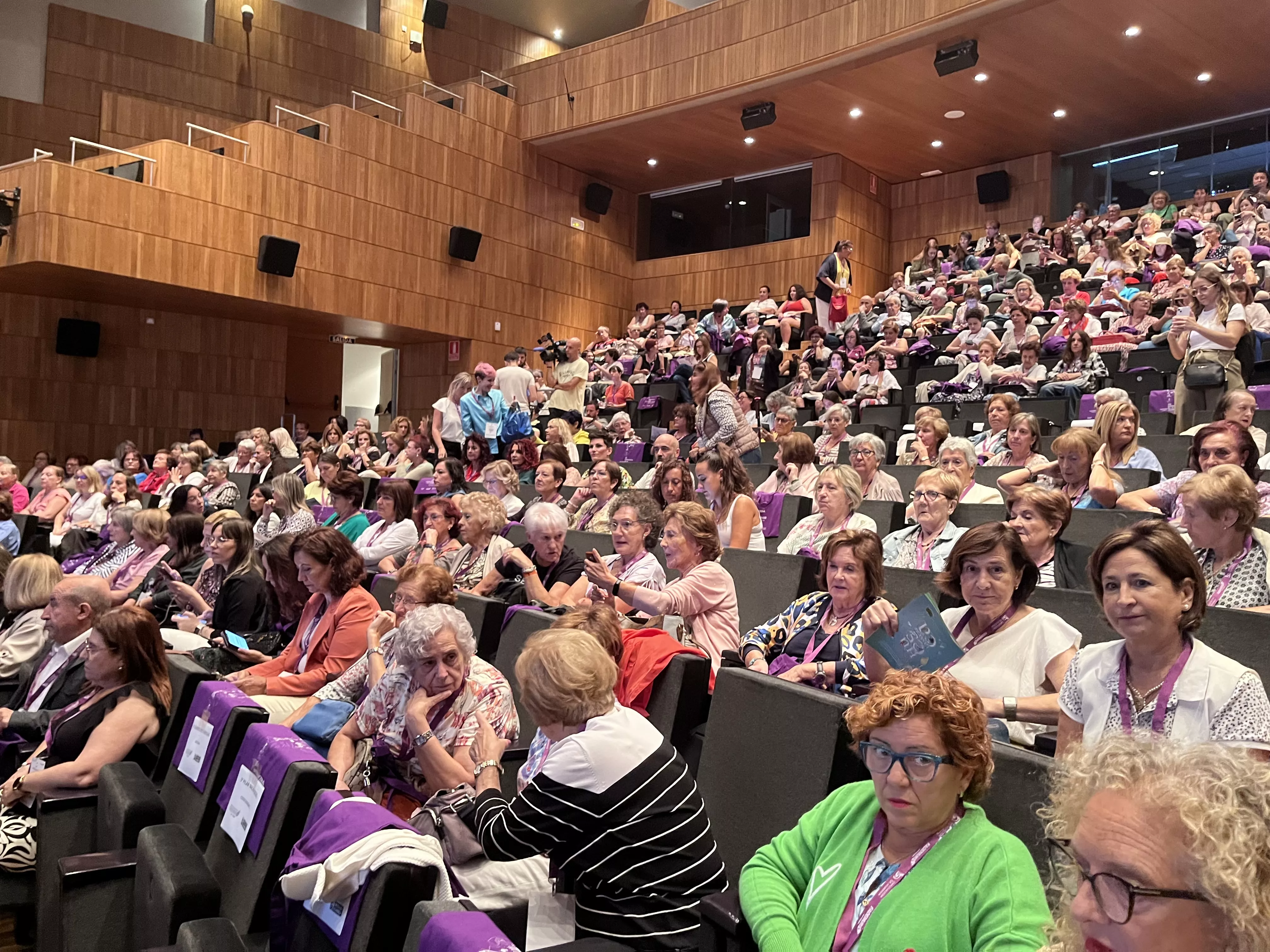 Celebración del Día Internacional de las Mujeres Rurales en Huesca. Foto Mercedes Manterola