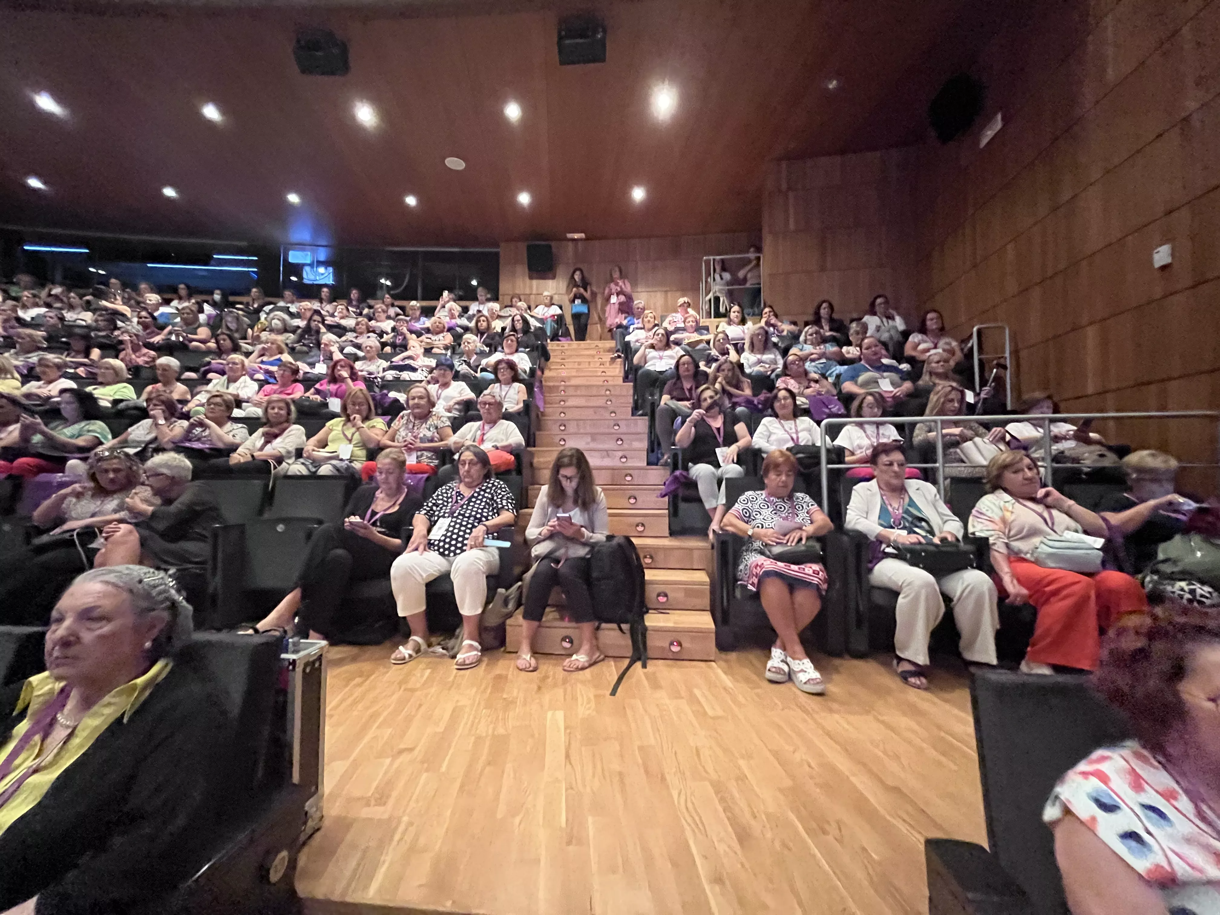 Celebración del Día Internacional de las Mujeres Rurales en Huesca. Foto Mercedes Manterola