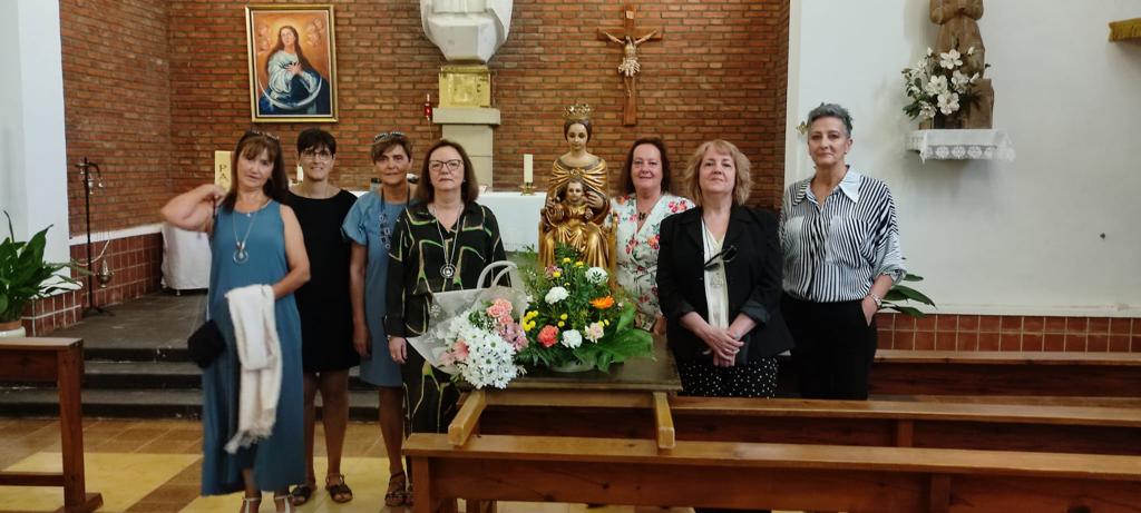 Fiestas de Montesusín 2022. En la Iglesia