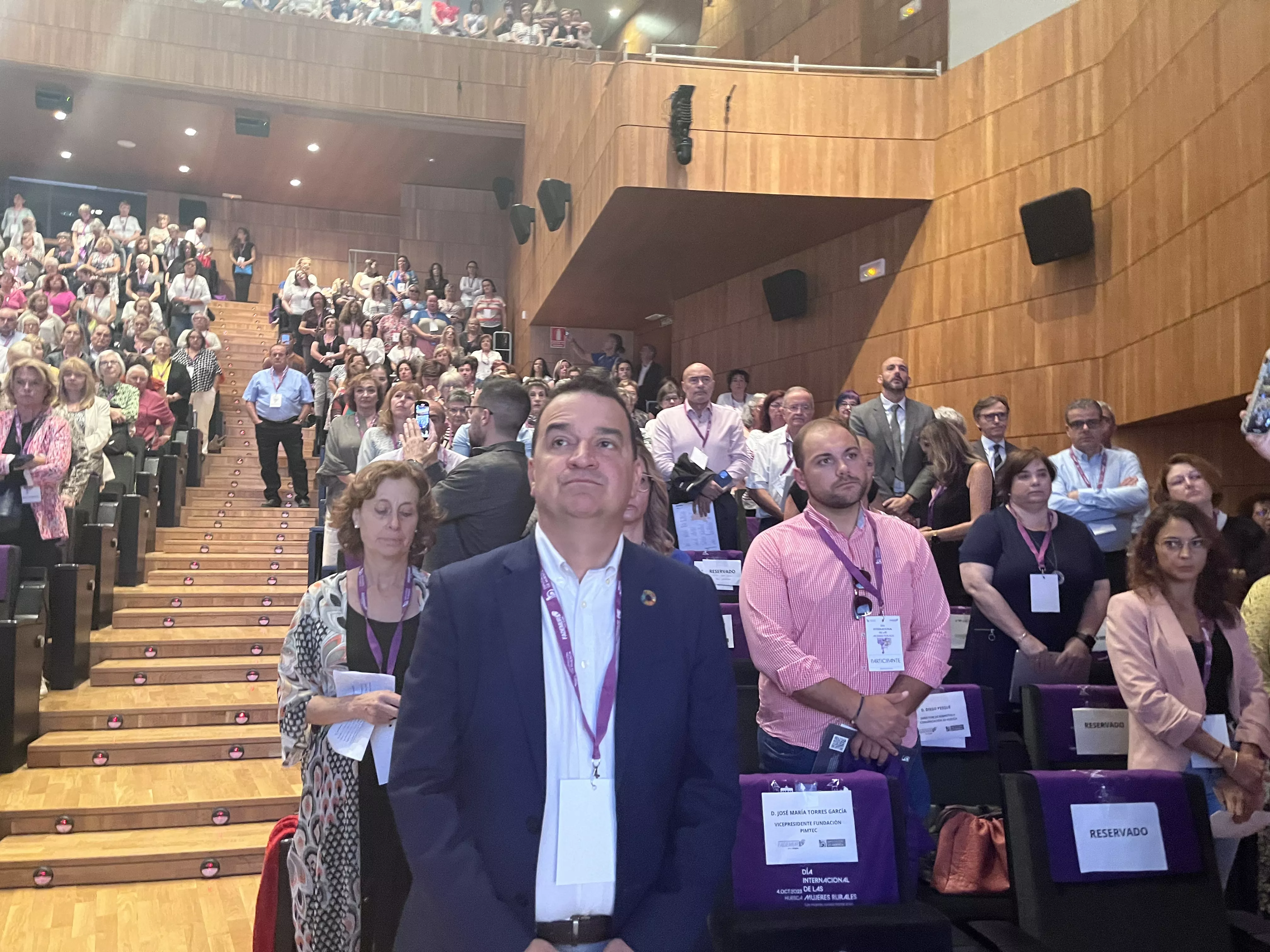 Celebración del Día Internacional de las Mujeres Rurales en Huesca. Foto Mercedes Manterola