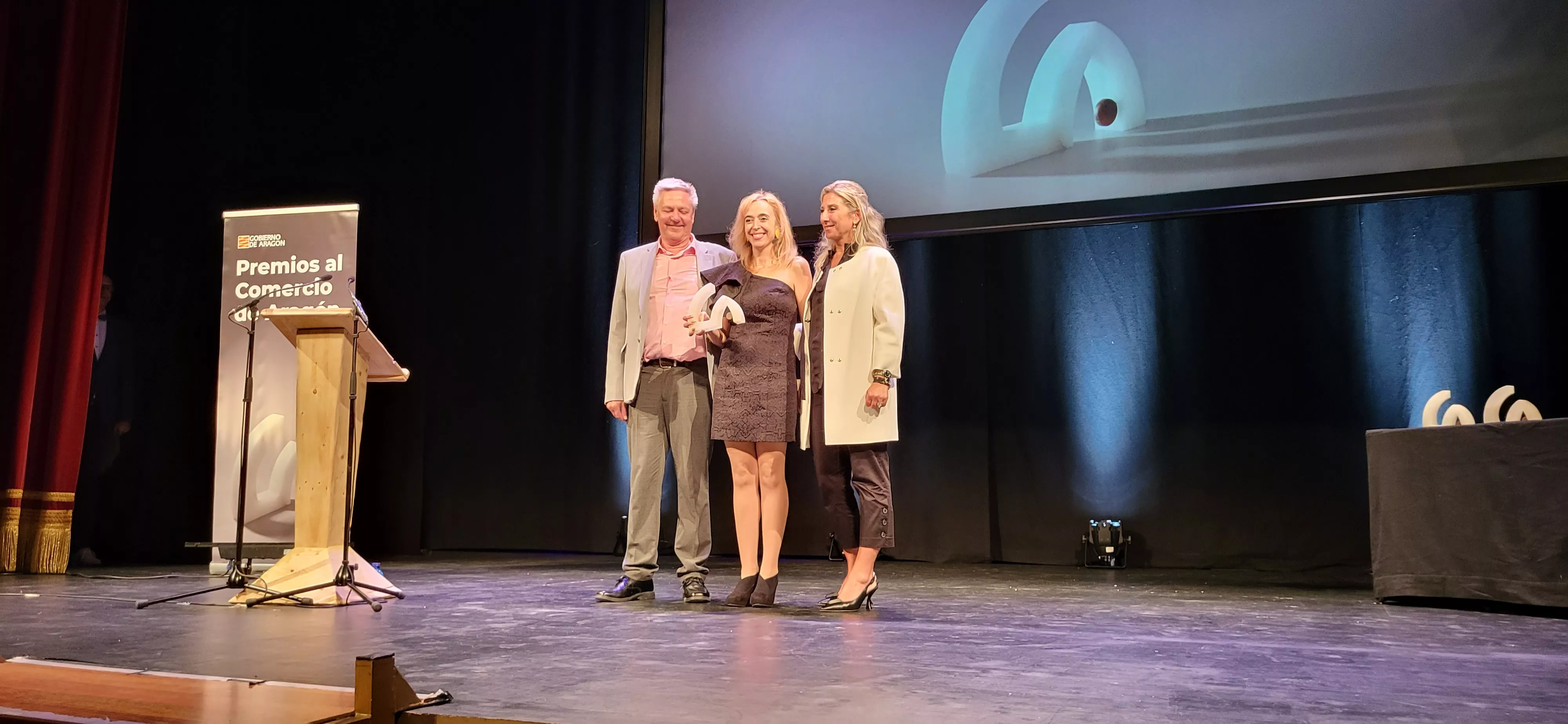Gala de los III Premios del Comercio de Aragón celebrada en Huesca. Foto Mercedes Manterola