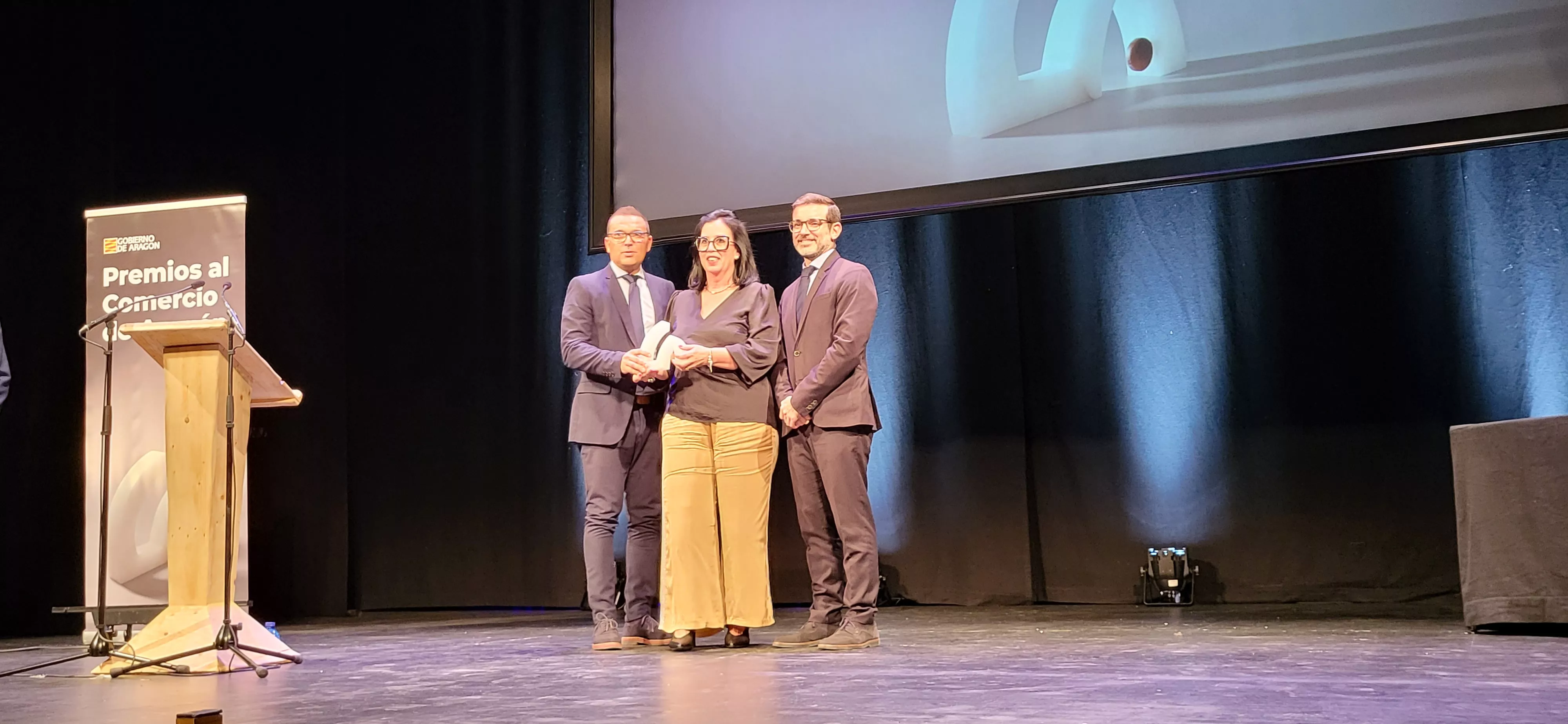 Gala de los III Premios del Comercio de Aragón celebrada en Huesca. Foto Mercedes Manterola