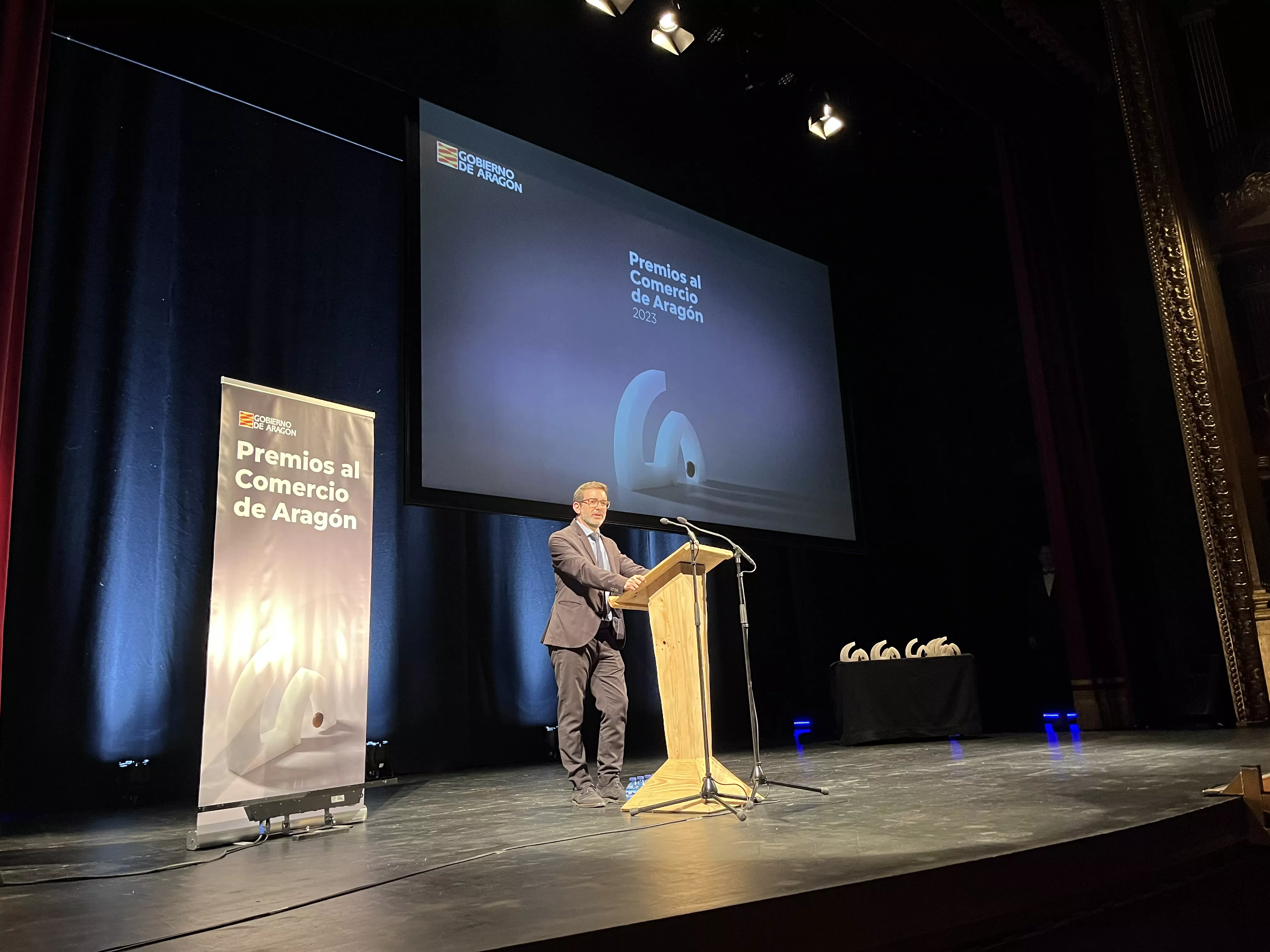 Gala de los III Premios del Comercio de Aragón celebrada en Huesca. Foto Mercedes Manterola