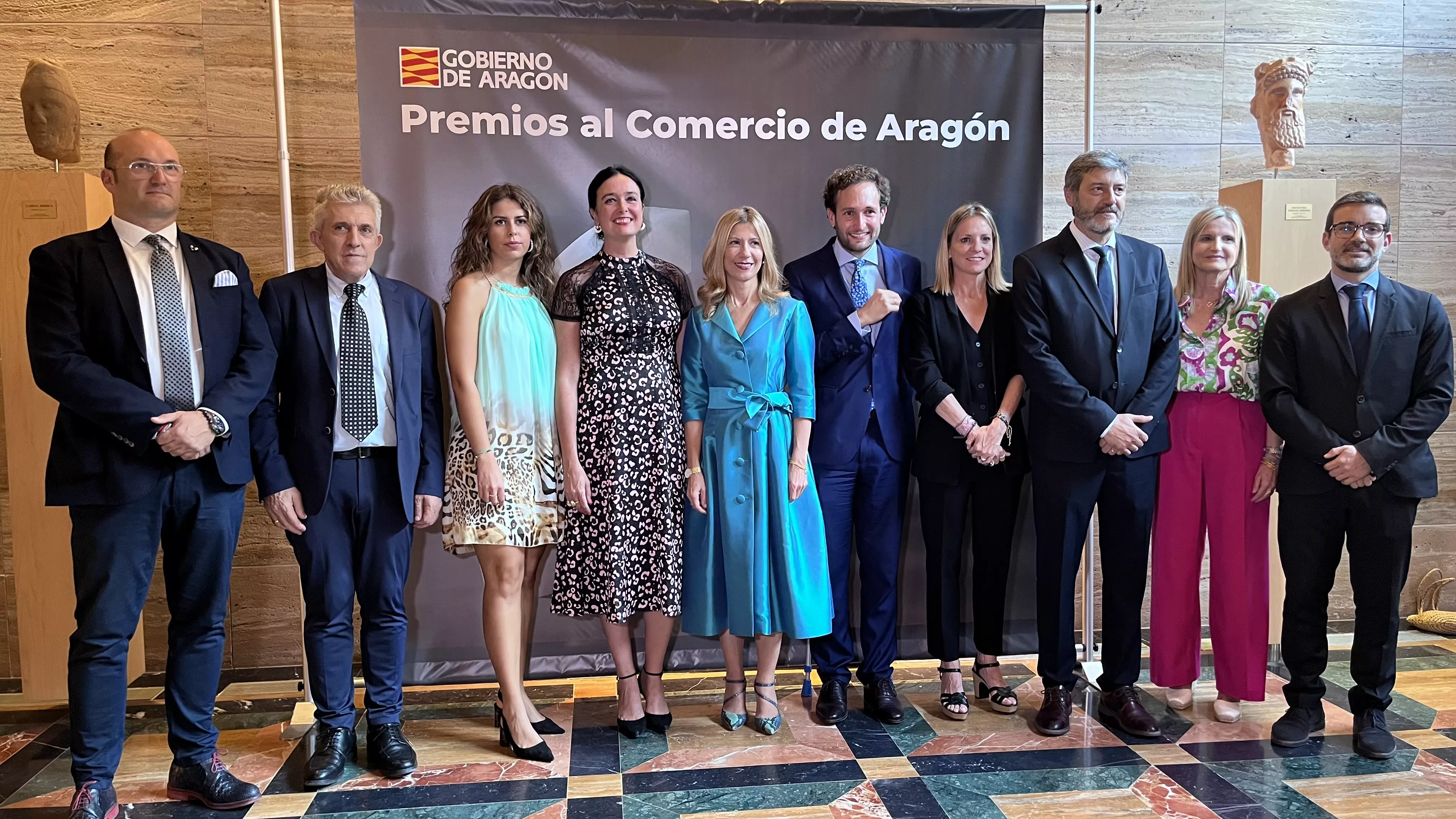 Gala de los III Premios del Comercio de Aragón celebrada en Huesca. Foto Mercedes Manterola