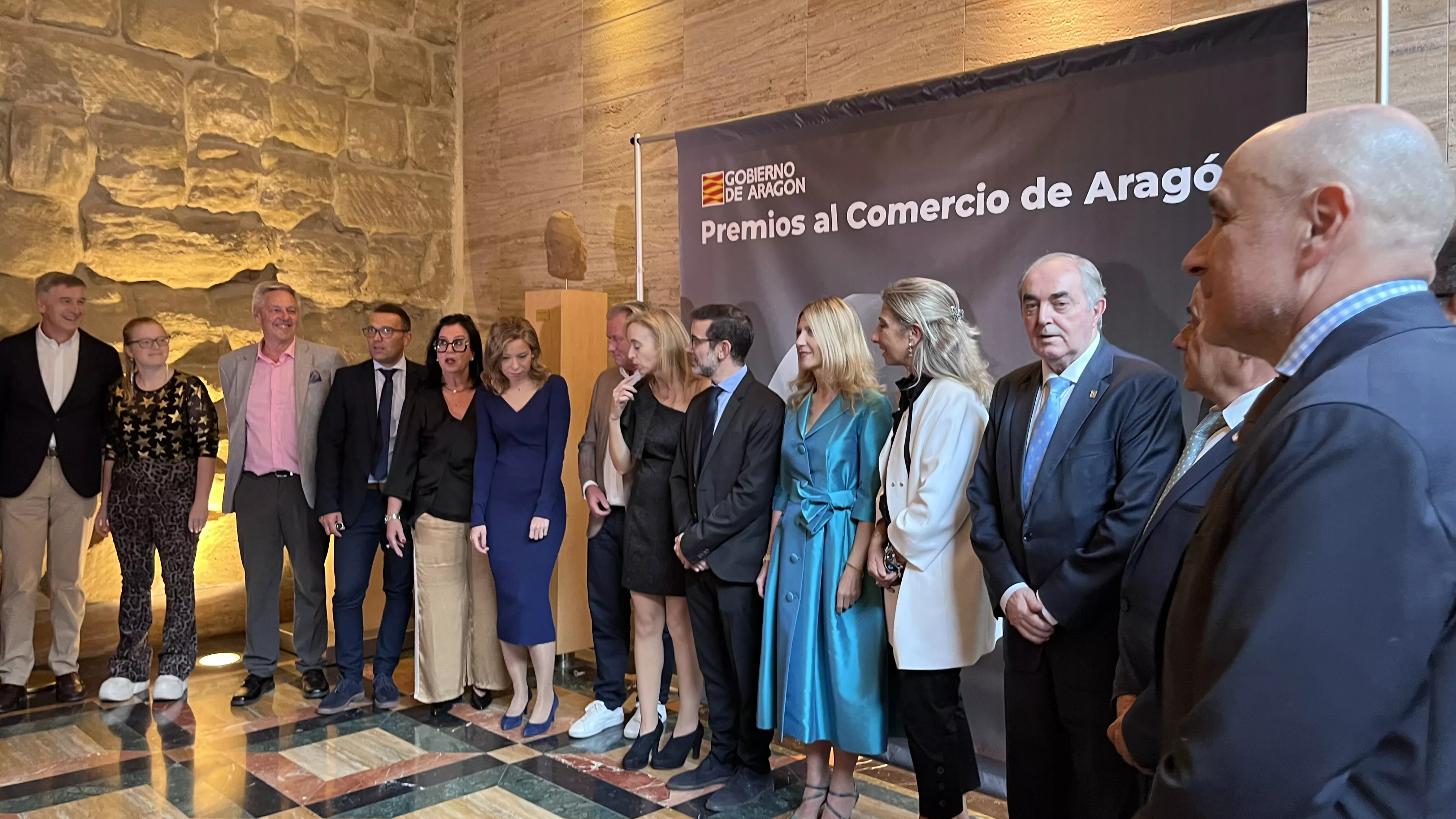 Gala de los III Premios del Comercio de Aragón celebrada en Huesca. Foto Mercedes Manterola