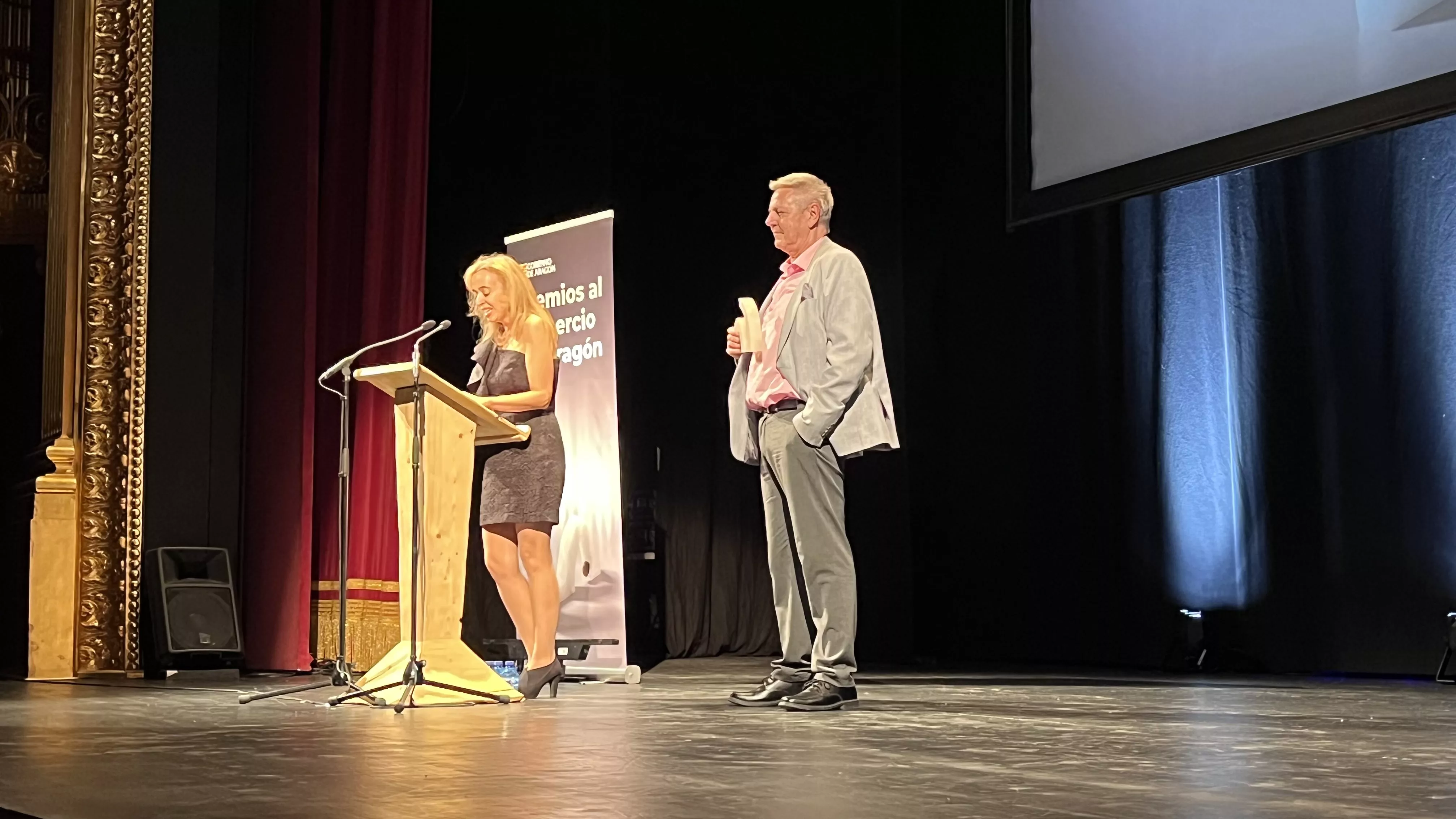 Gala de los III Premios del Comercio de Aragón celebrada en Huesca. Foto Mercedes Manterola