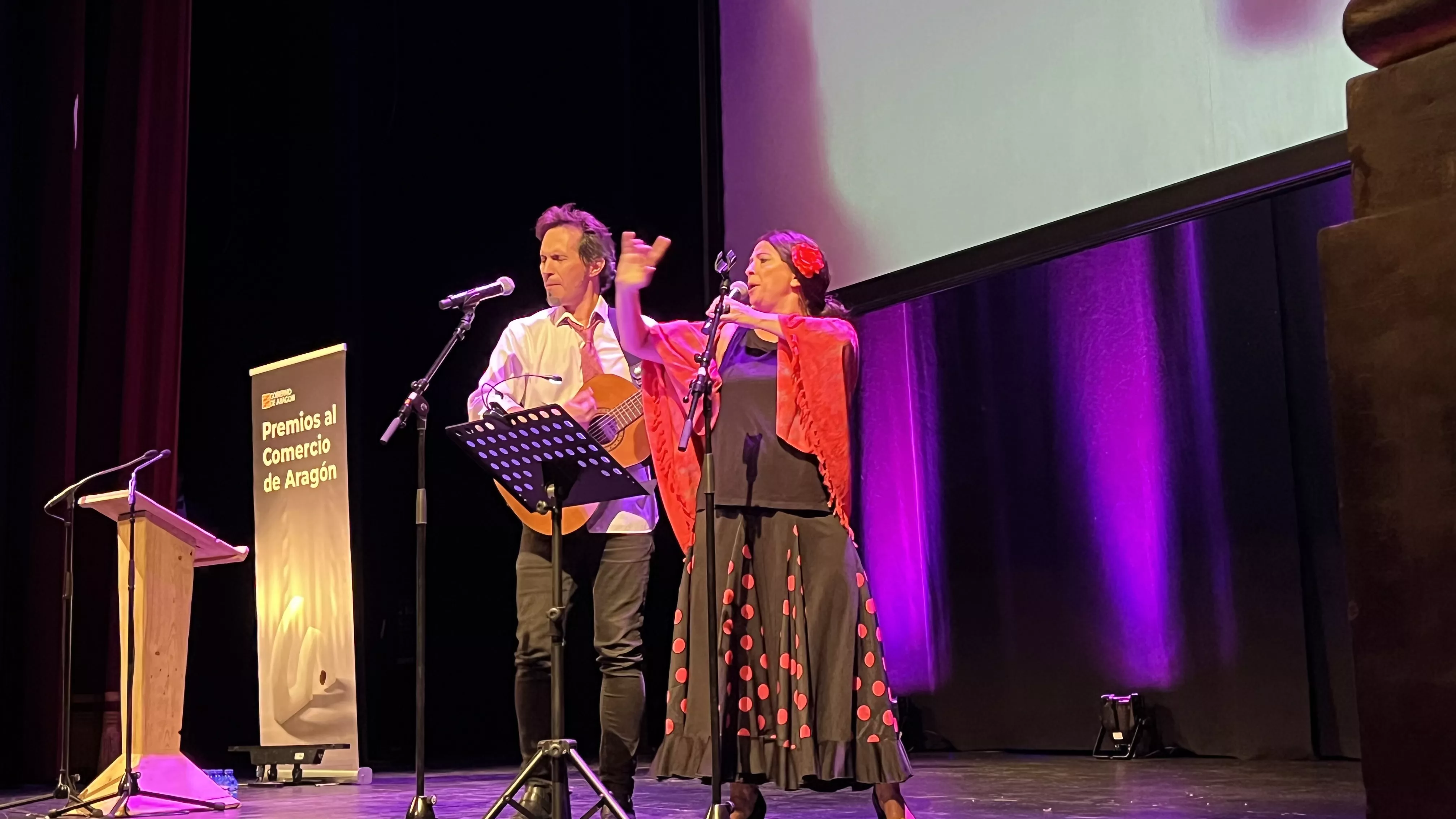 Gala de los III Premios del Comercio de Aragón celebrada en Huesca. Foto Mercedes Manterola
