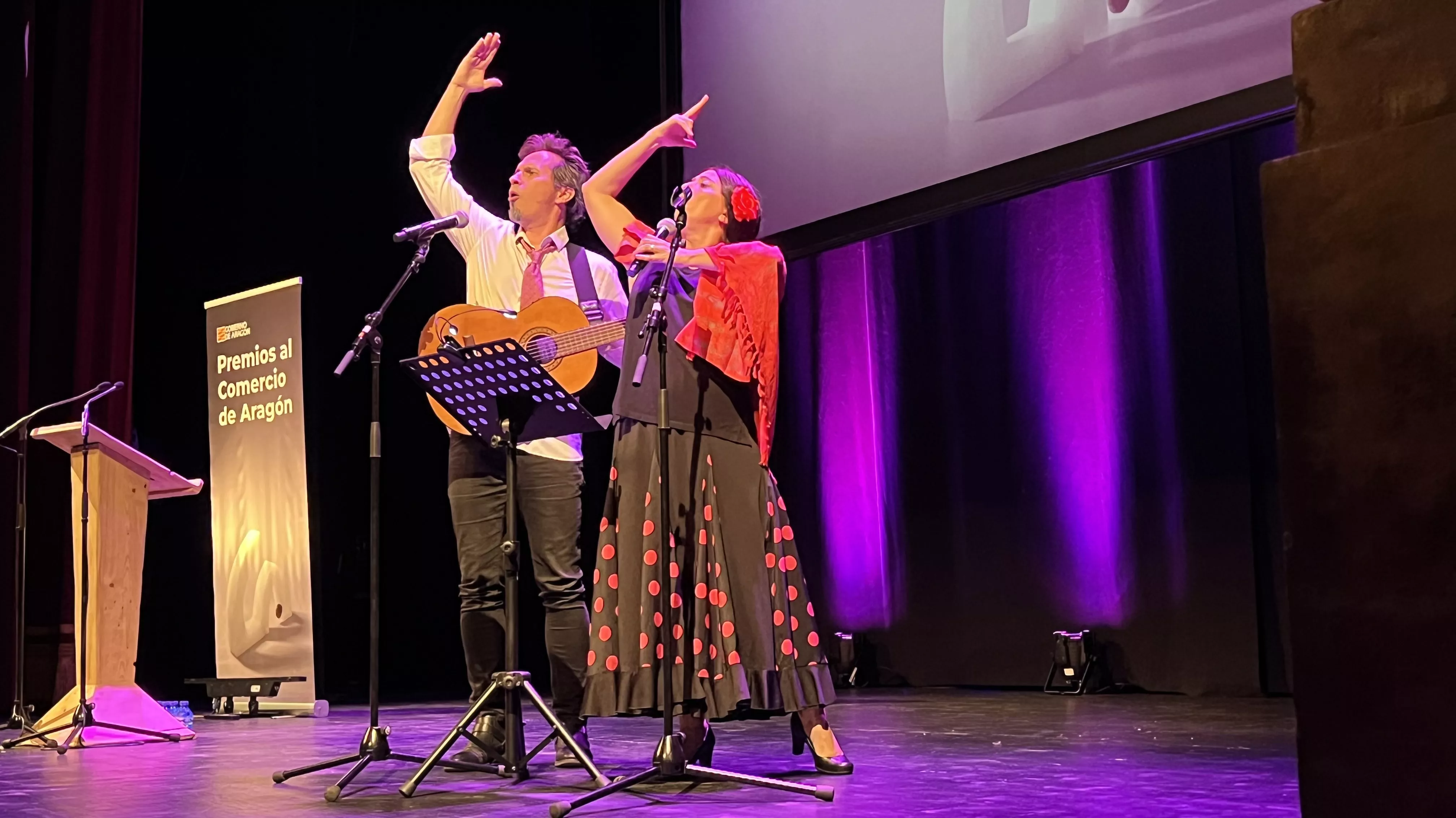 Gala de los III Premios del Comercio de Aragón celebrada en Huesca. Foto Mercedes Manterola