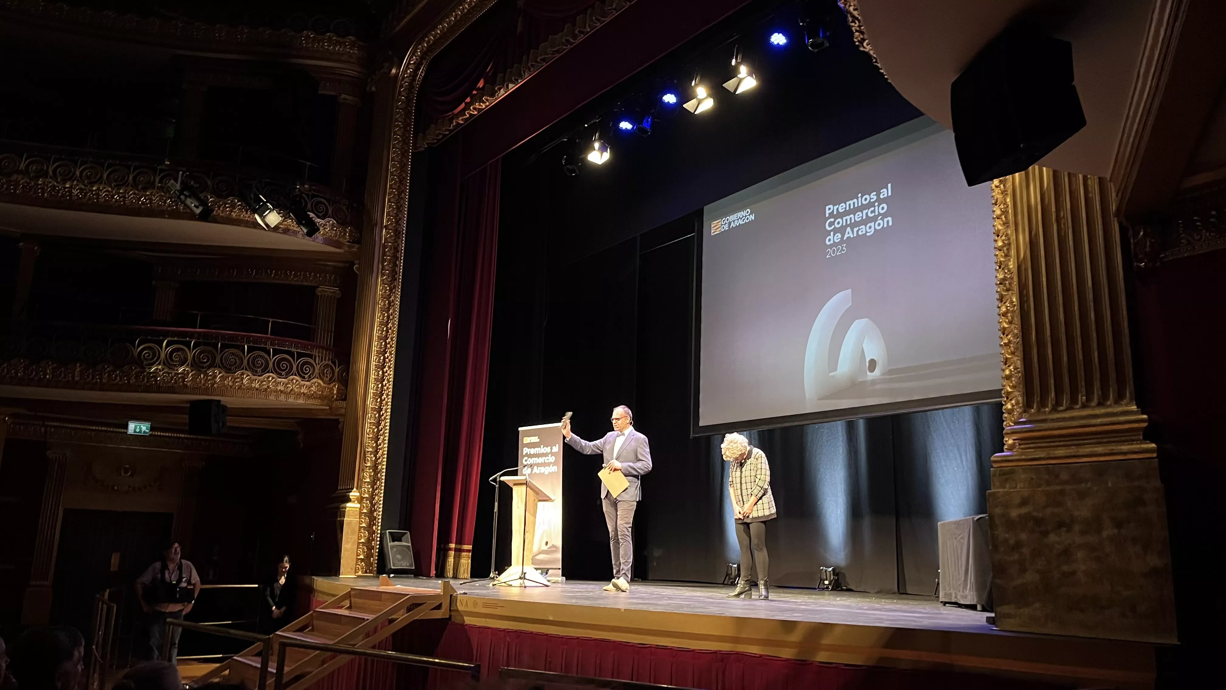 Gala de los III Premios del Comercio de Aragón celebrada en Huesca. Foto Mercedes Manterola